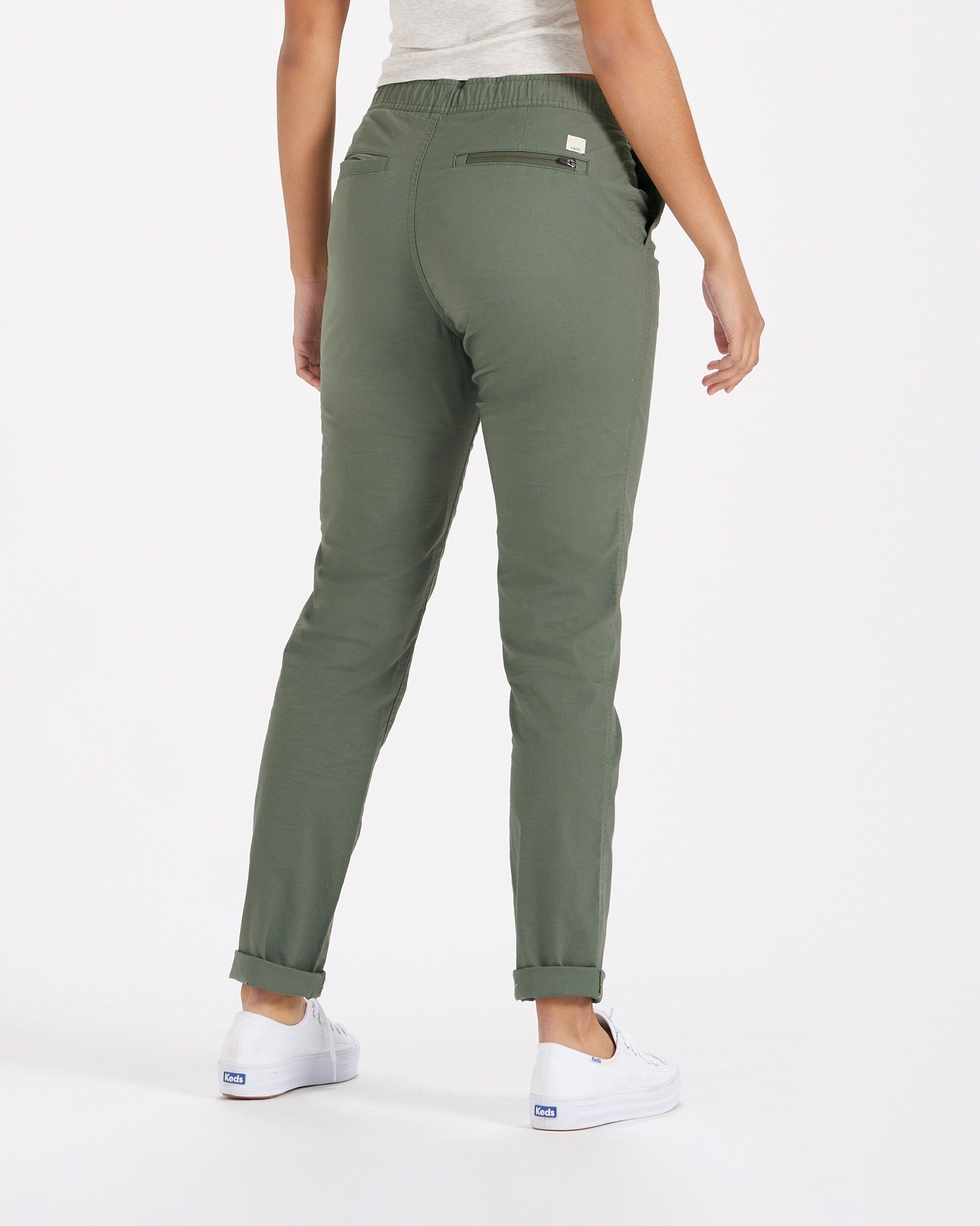 Womens Ripstop Pant - Long | Army sold by Vuori product image thumbnail 3