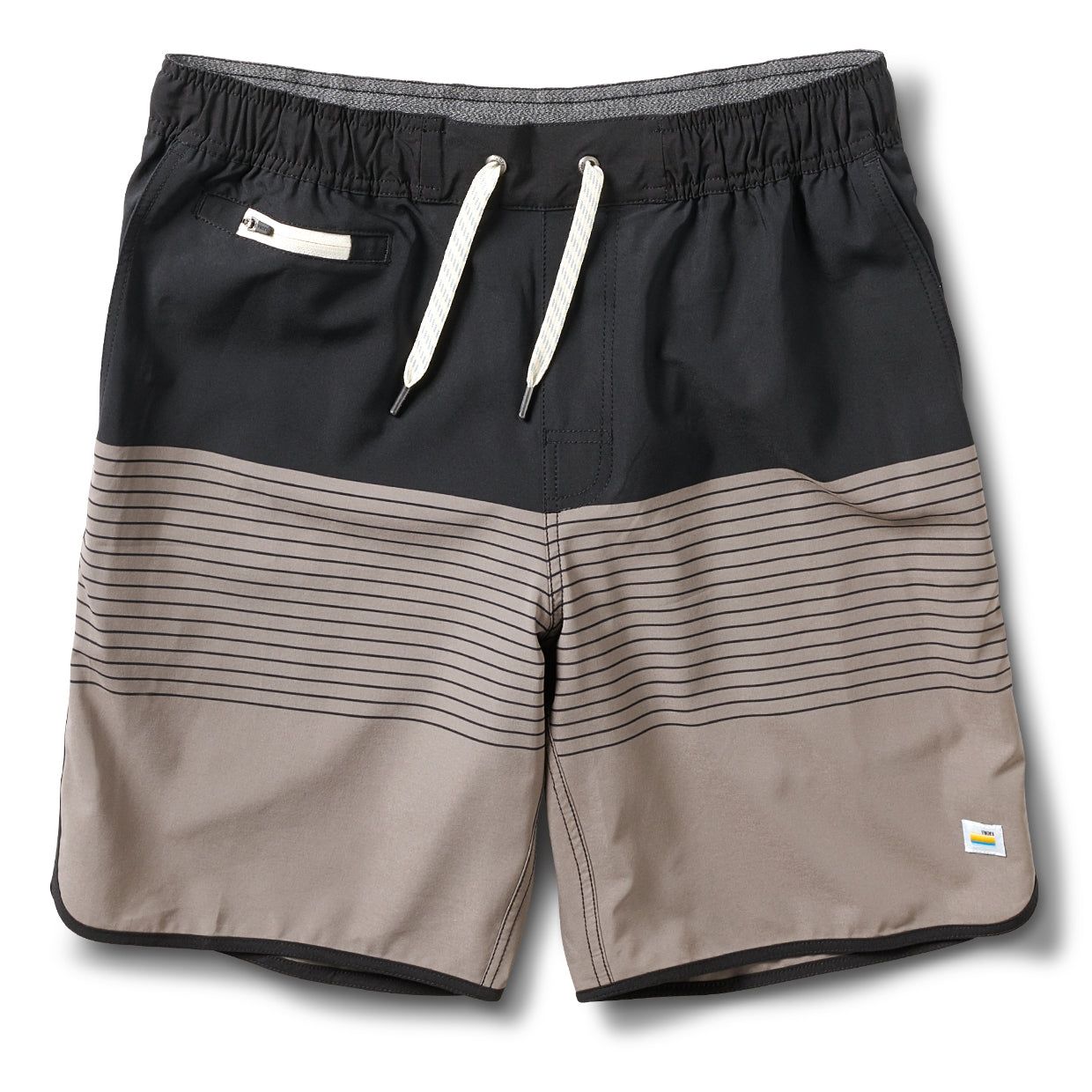 Banks Short | Cocoa Stripe sold by Vuori