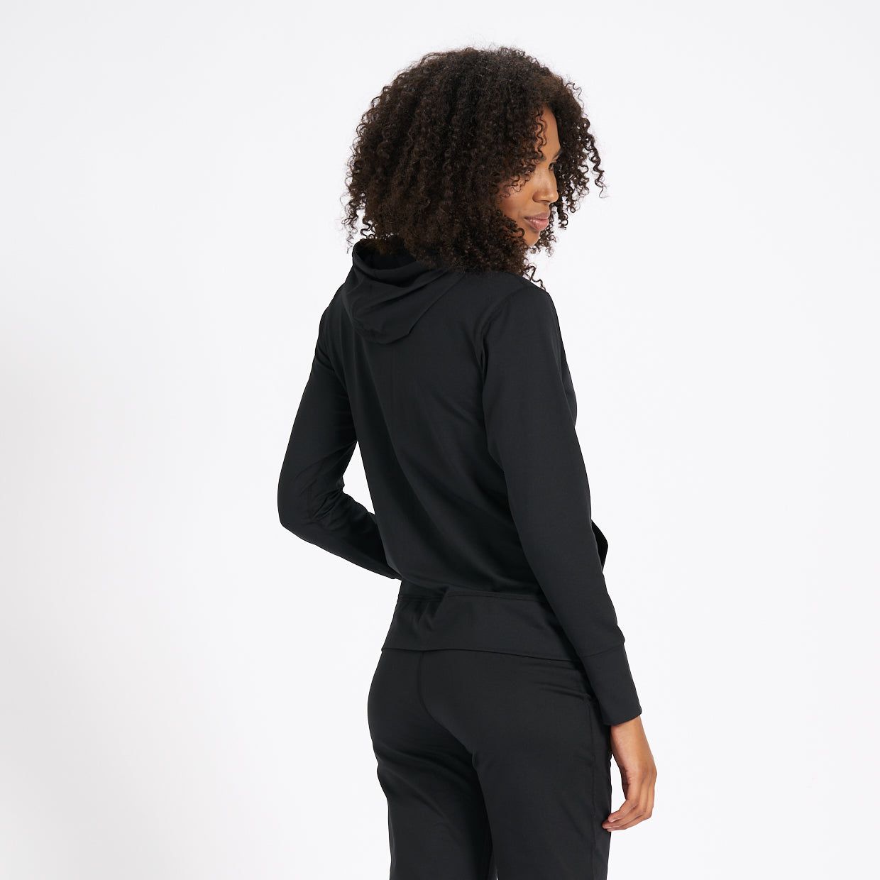 Halo Performance Hoodie | Black sold by Vuori product image thumbnail 3