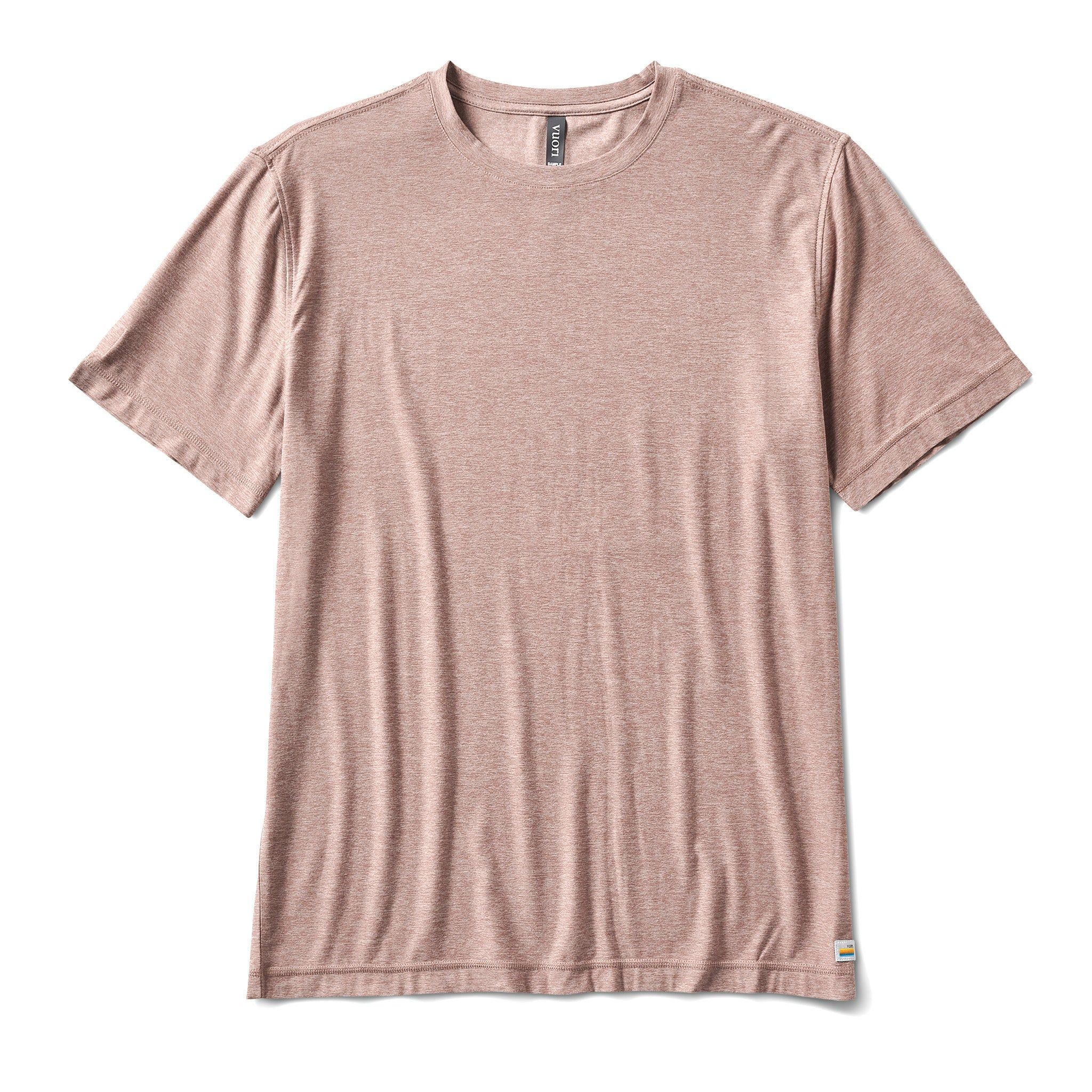 Strato Tech Tee | Umber Heather sold by Vuori