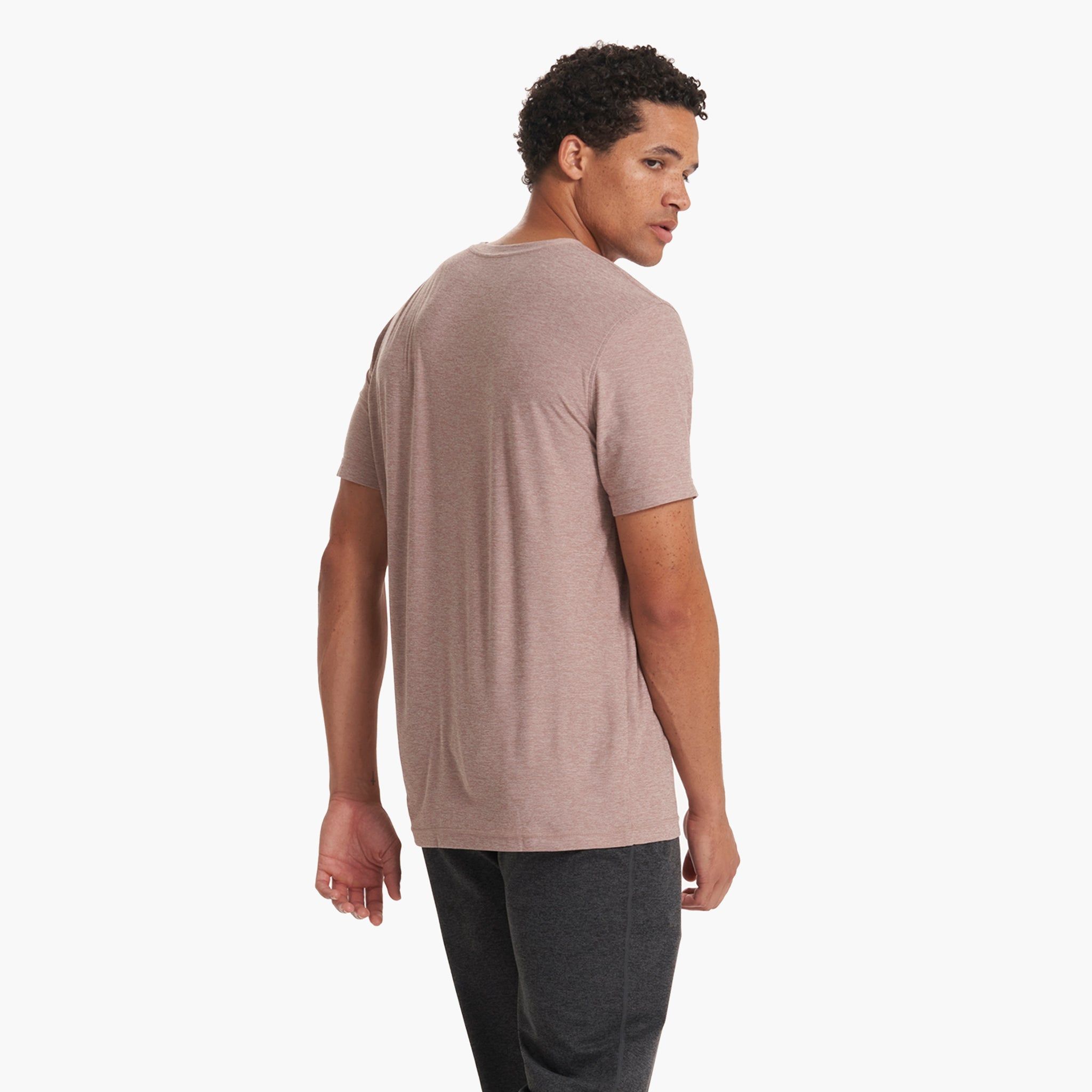 Strato Tech Tee | Umber Heather sold by Vuori product image thumbnail 4