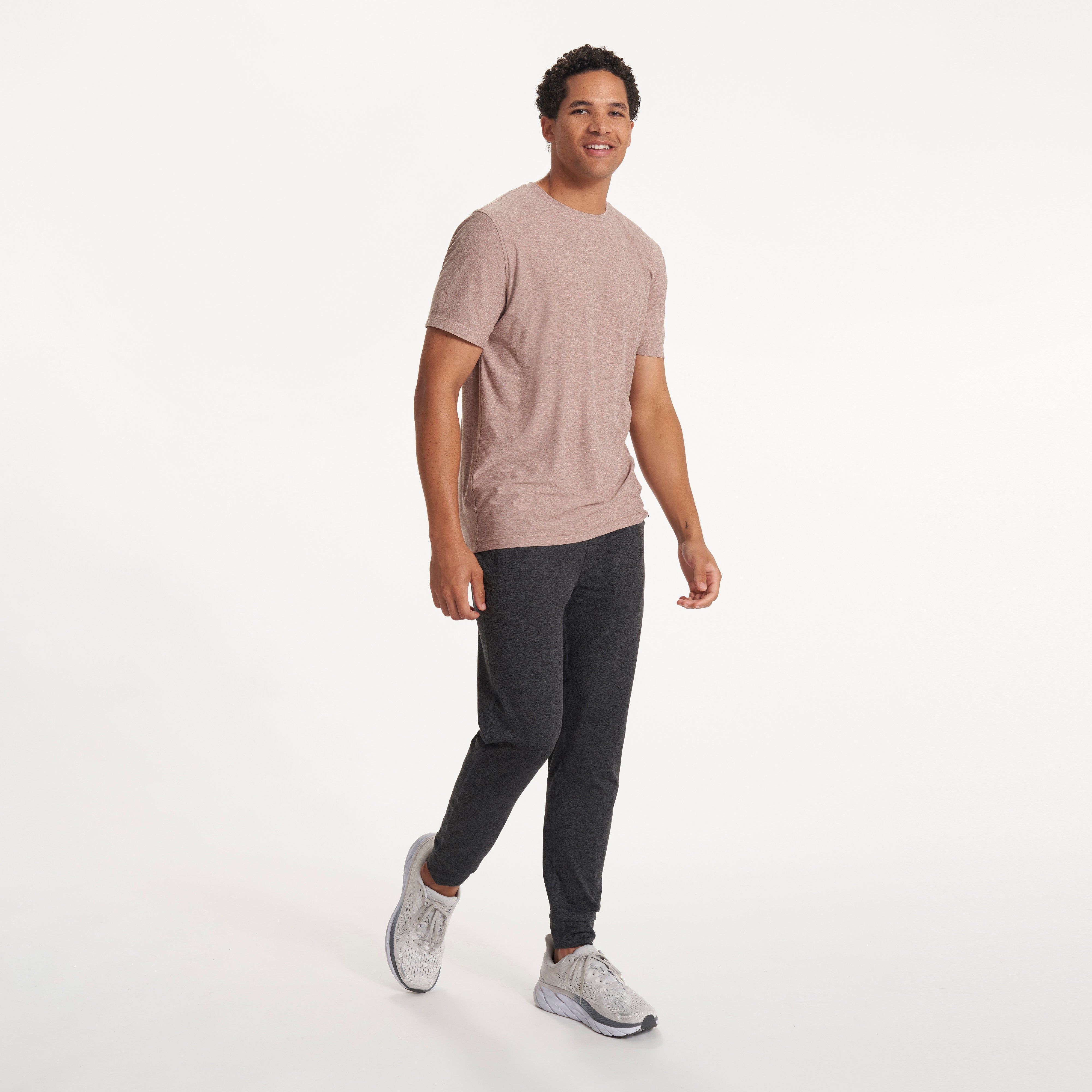 Strato Tech Tee | Umber Heather sold by Vuori product image thumbnail 5