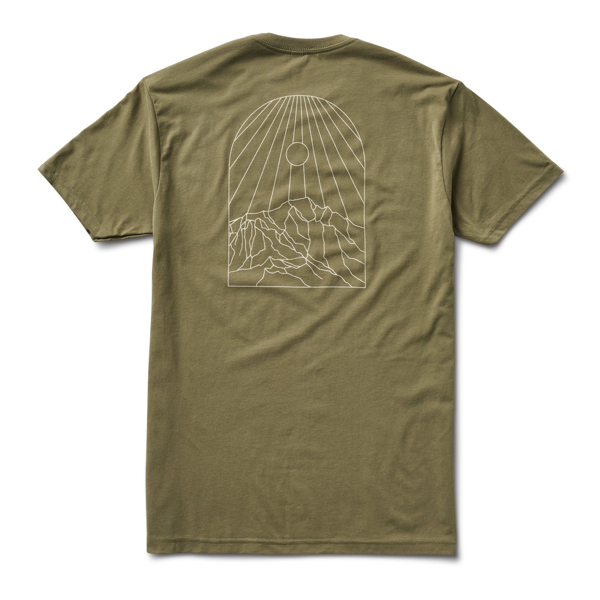 Mountain Peak Tee | Army sold by Vuori product image thumbnail 7