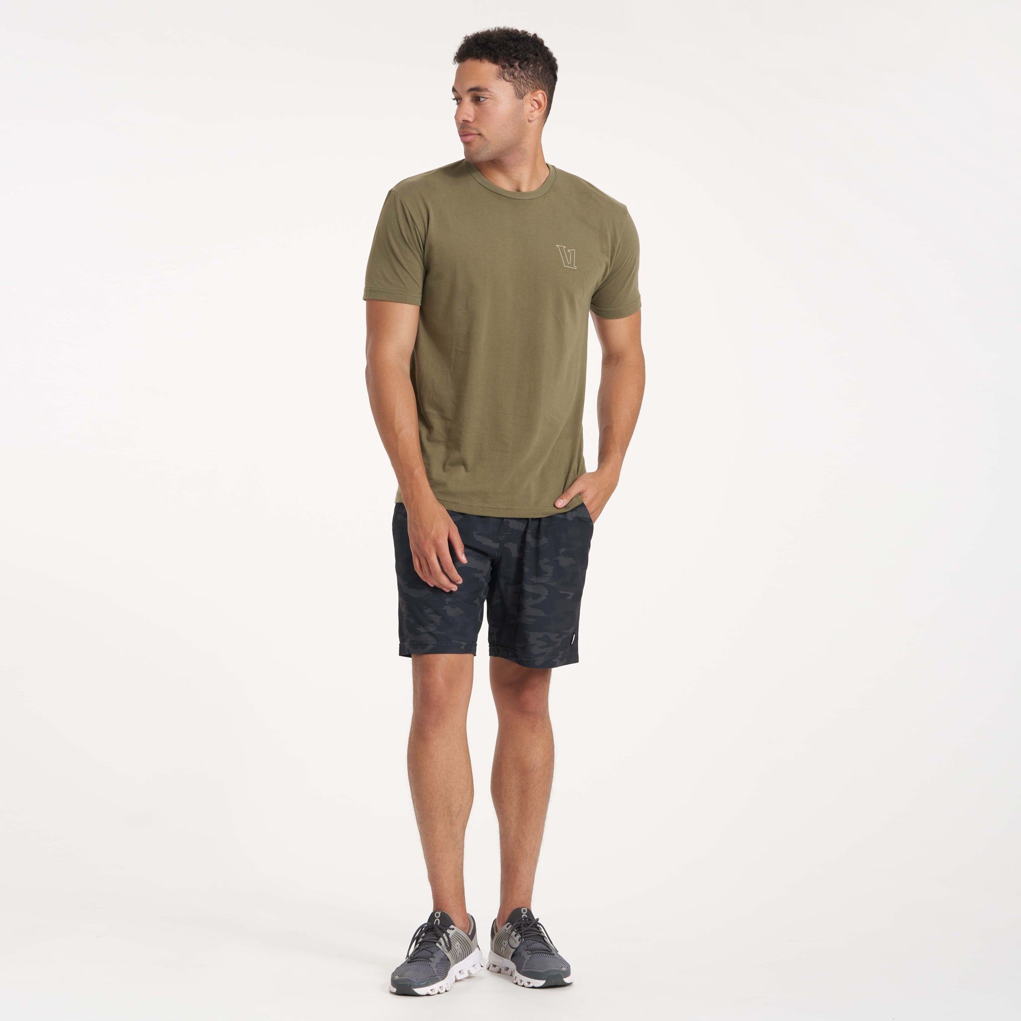 Mountain Peak Tee | Army sold by Vuori product image thumbnail 6