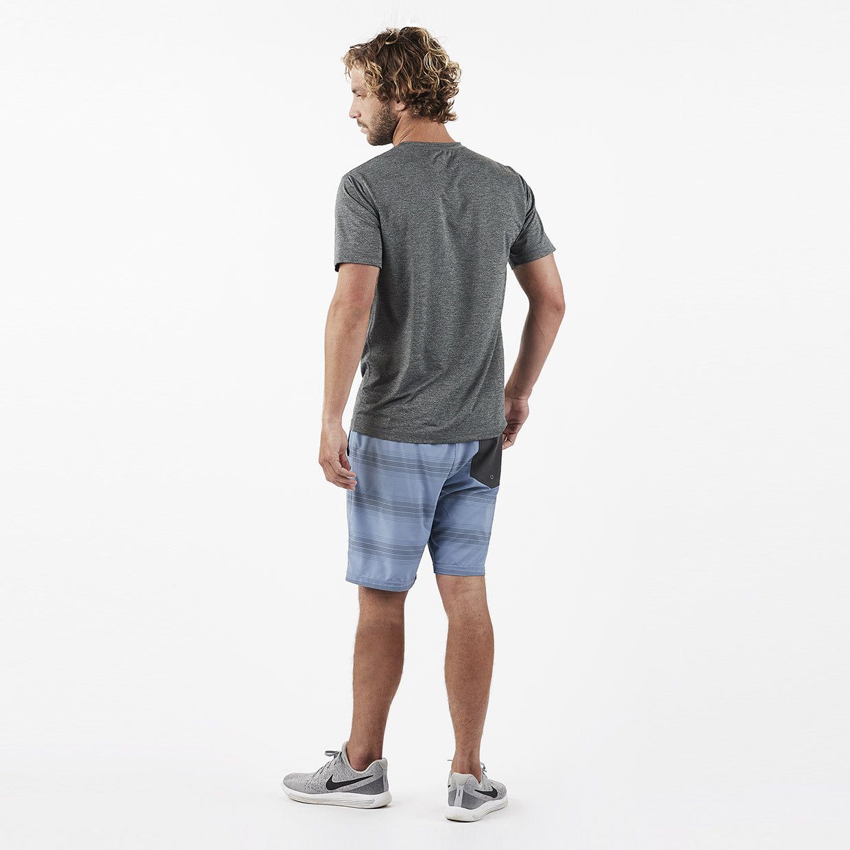 Kore Short | Slate/Charcoal Stripe sold by Vuori product image thumbnail 5