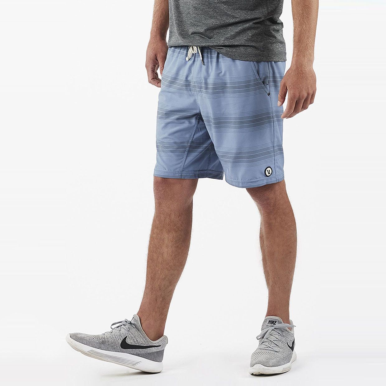 Kore Short | Slate/Charcoal Stripe sold by Vuori product image thumbnail 3