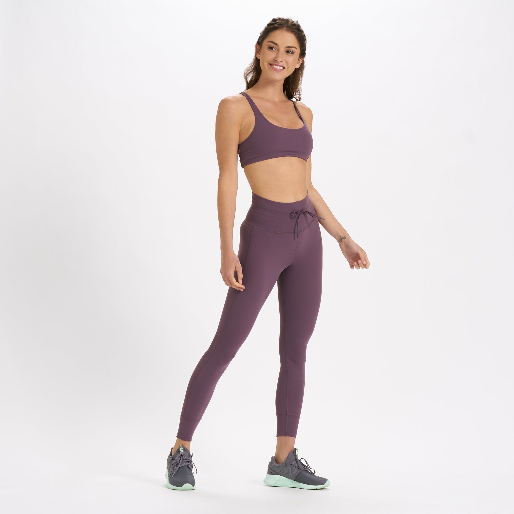 Yosemite Bra | Smoked Plum sold by Vuori product image thumbnail 5