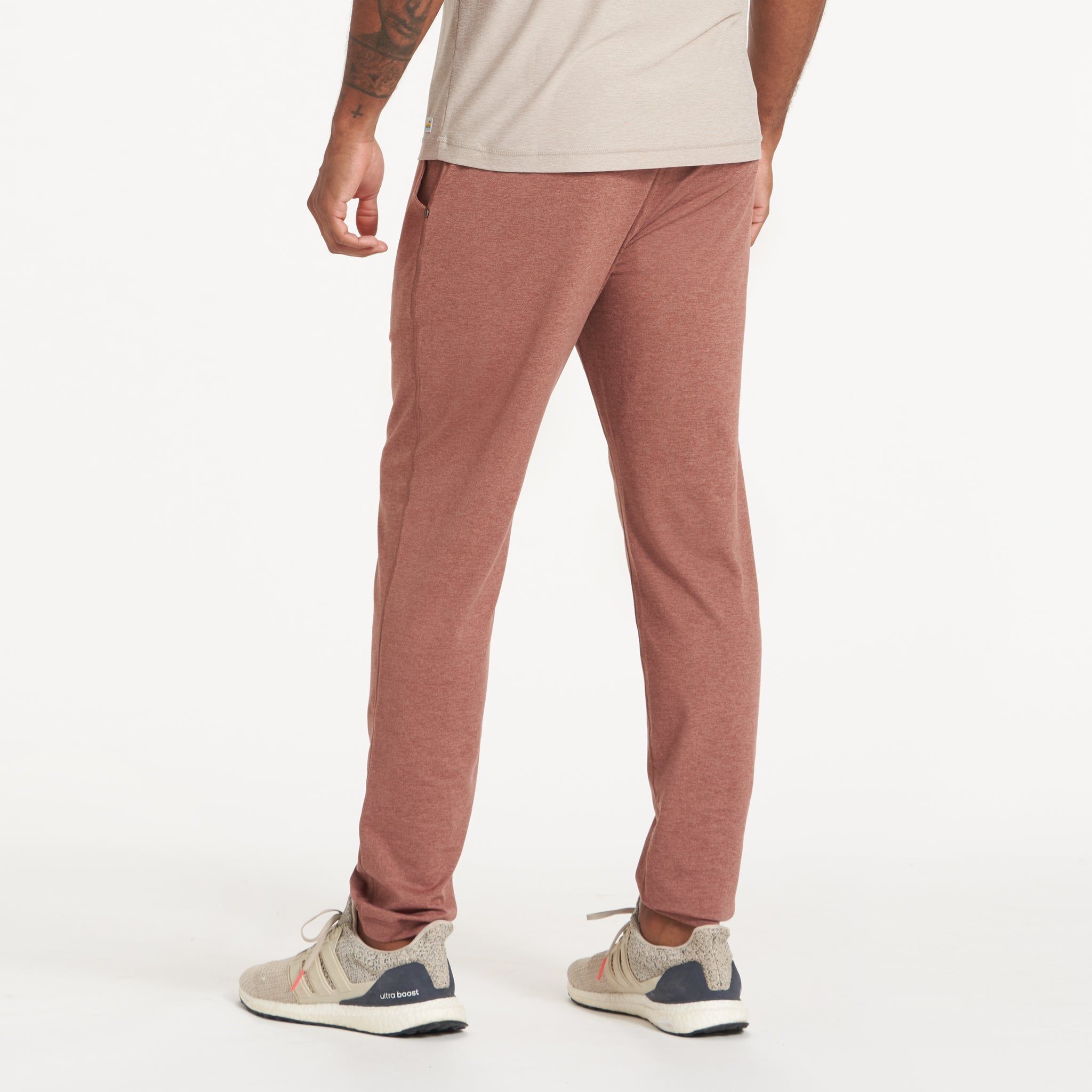 Ponto Performance Pant | Terracotta Heather sold by Vuori product image thumbnail 4