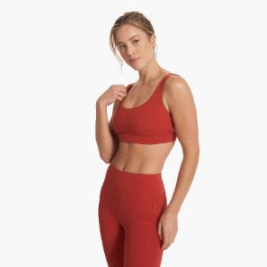 Stride Bra | Poppy sold by Vuori