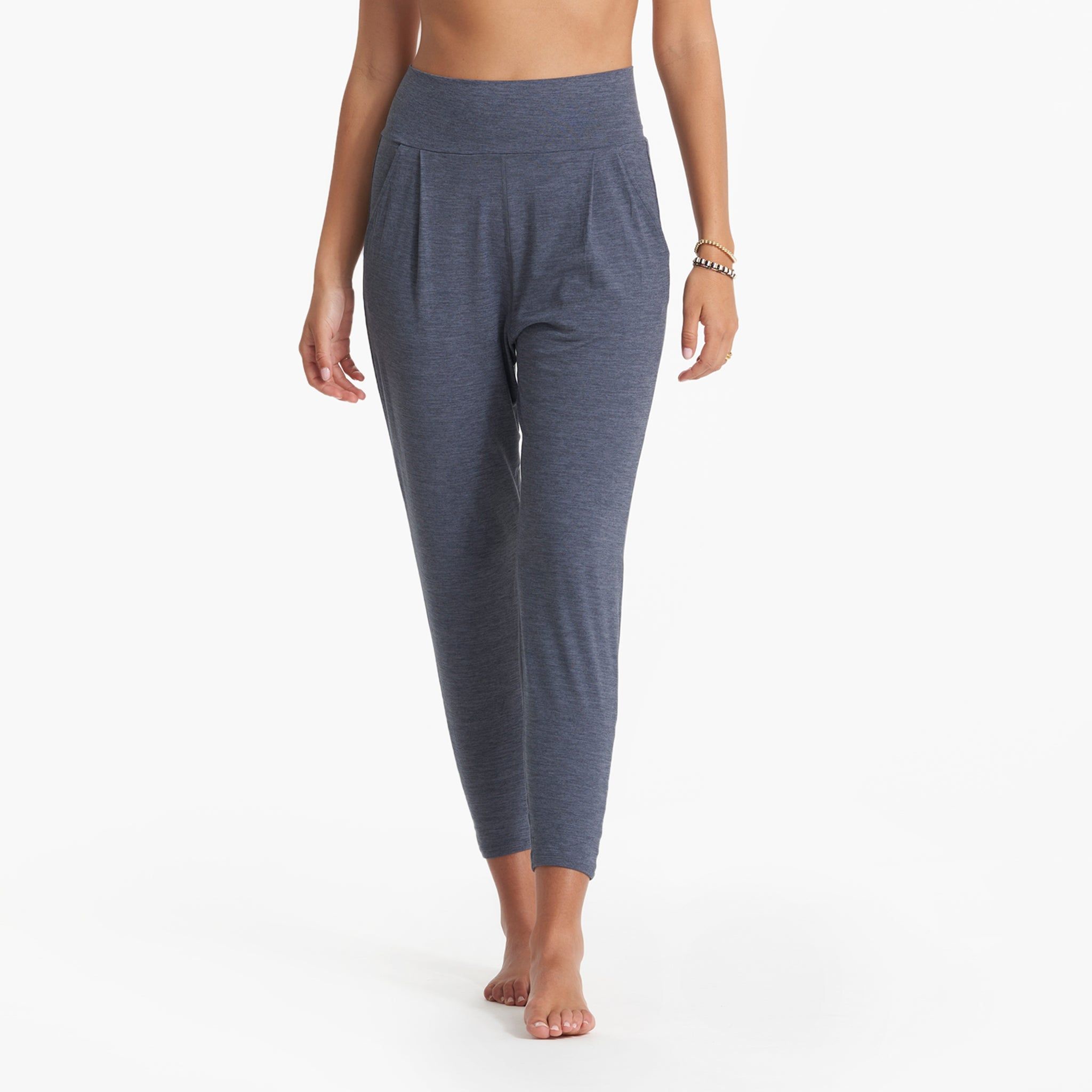 Lux At Ease Pant | Azure Heather sold by Vuori product image thumbnail 2