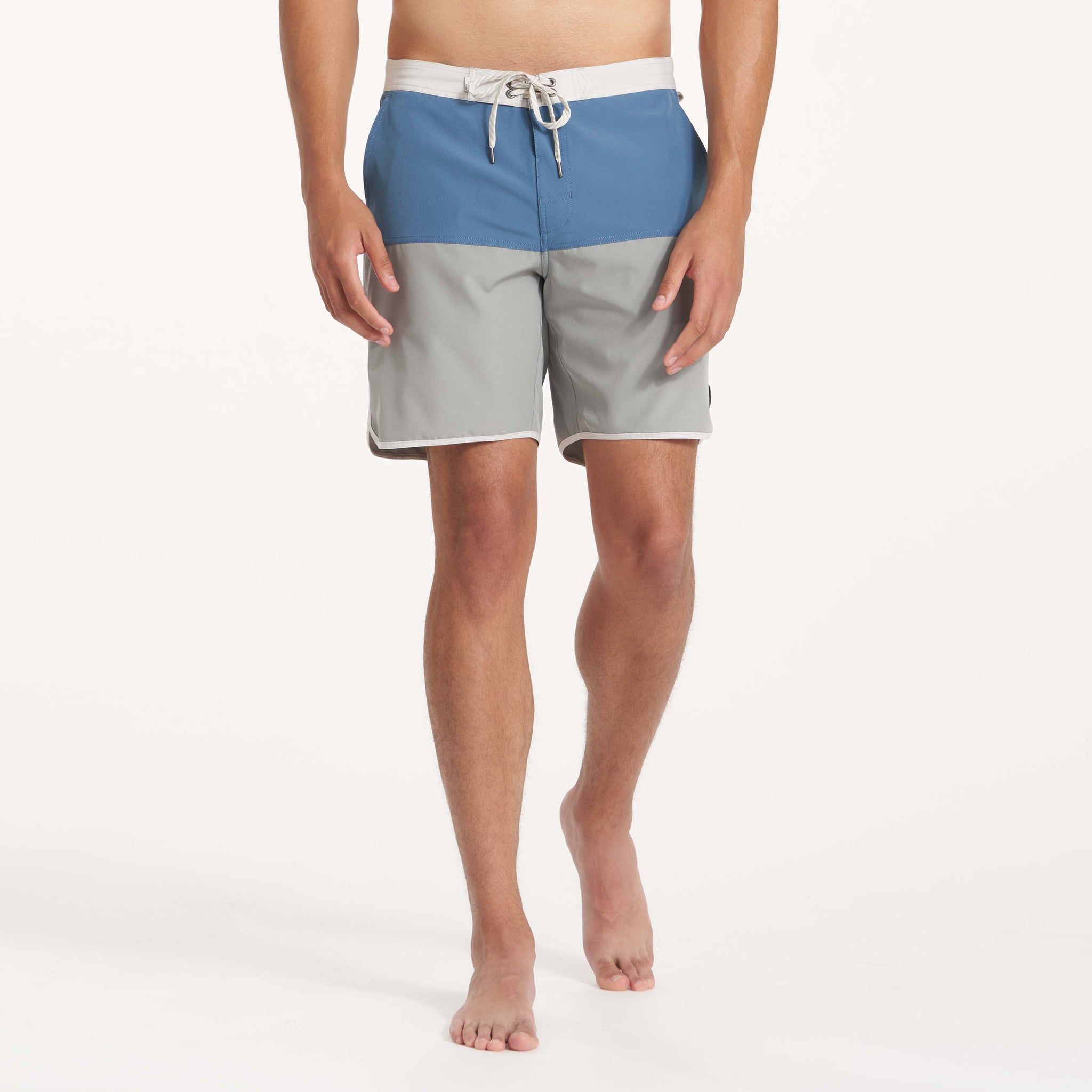 Cruise Boardshort | Pool Blue Colorblock sold by Vuori product image thumbnail 2