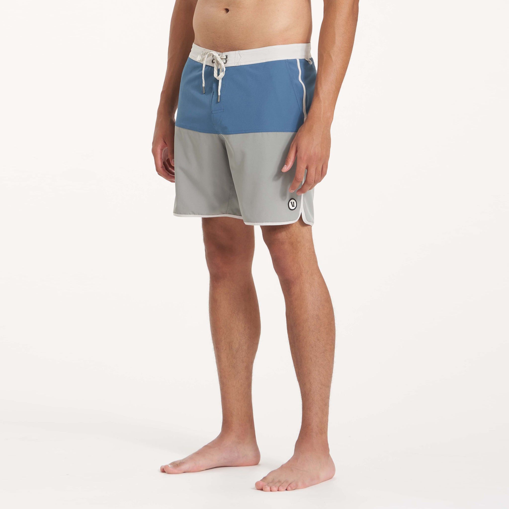 Cruise Boardshort | Pool Blue Colorblock sold by Vuori product image thumbnail 3