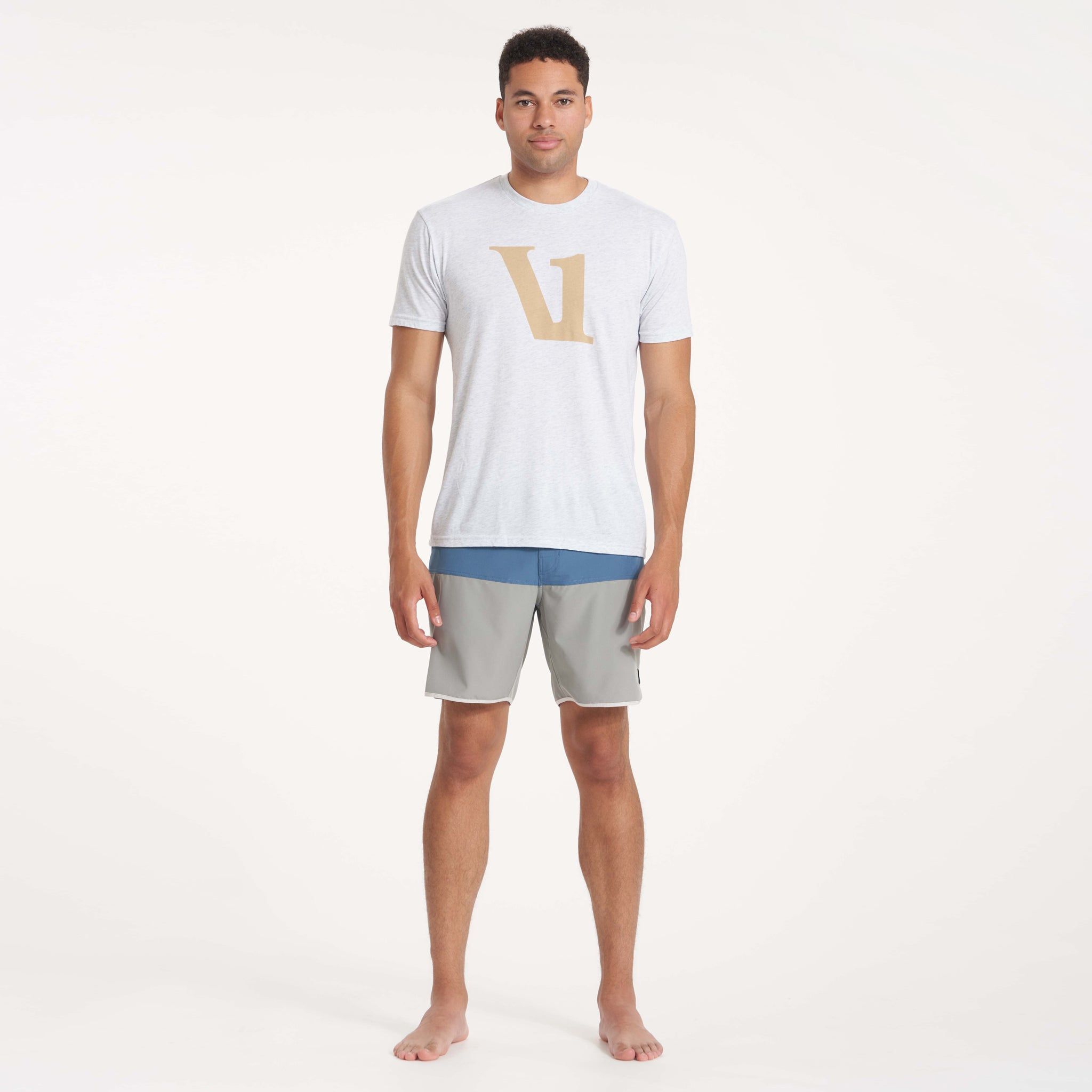 Cruise Boardshort | Pool Blue Colorblock sold by Vuori product image thumbnail 6
