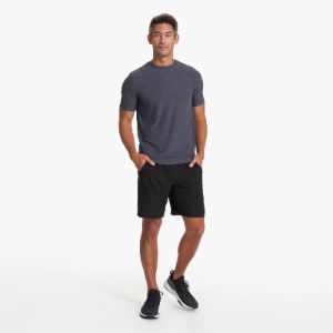 Strato Tech Tee | Azure Heather sold by Vuori