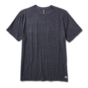 Strato Tech Tee | Azure Heather sold by Vuori