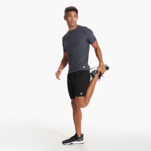 Strato Tech Tee | Azure Heather sold by Vuori