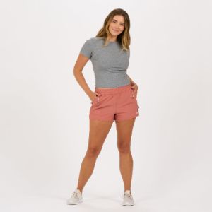 Pose Fitted Tee | Medium Heather Grey sold by Vuori