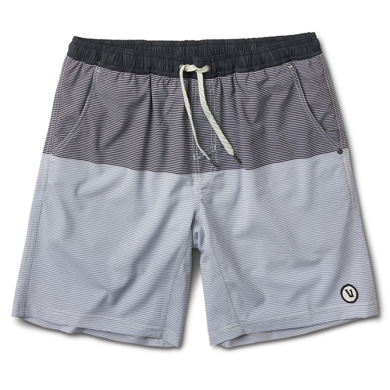 Kore Short | Black Block Stripe sold by Vuori