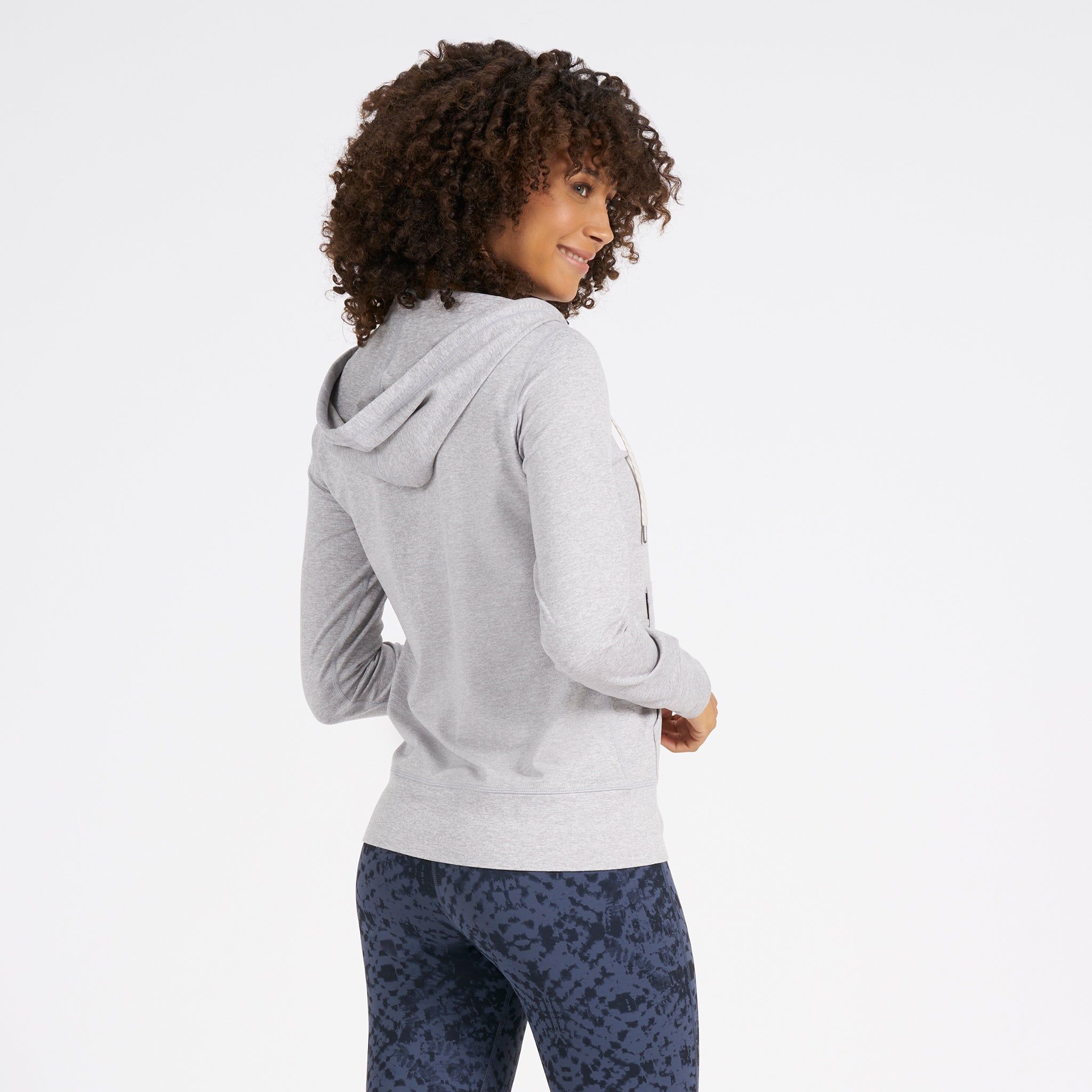 Halo Performance Hoodie | Pale Grey Heather sold by Vuori product image thumbnail 3