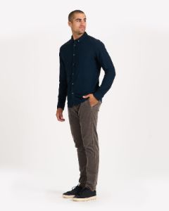 Long-Sleeve Ace Button-Down | Ink sold by Vuori