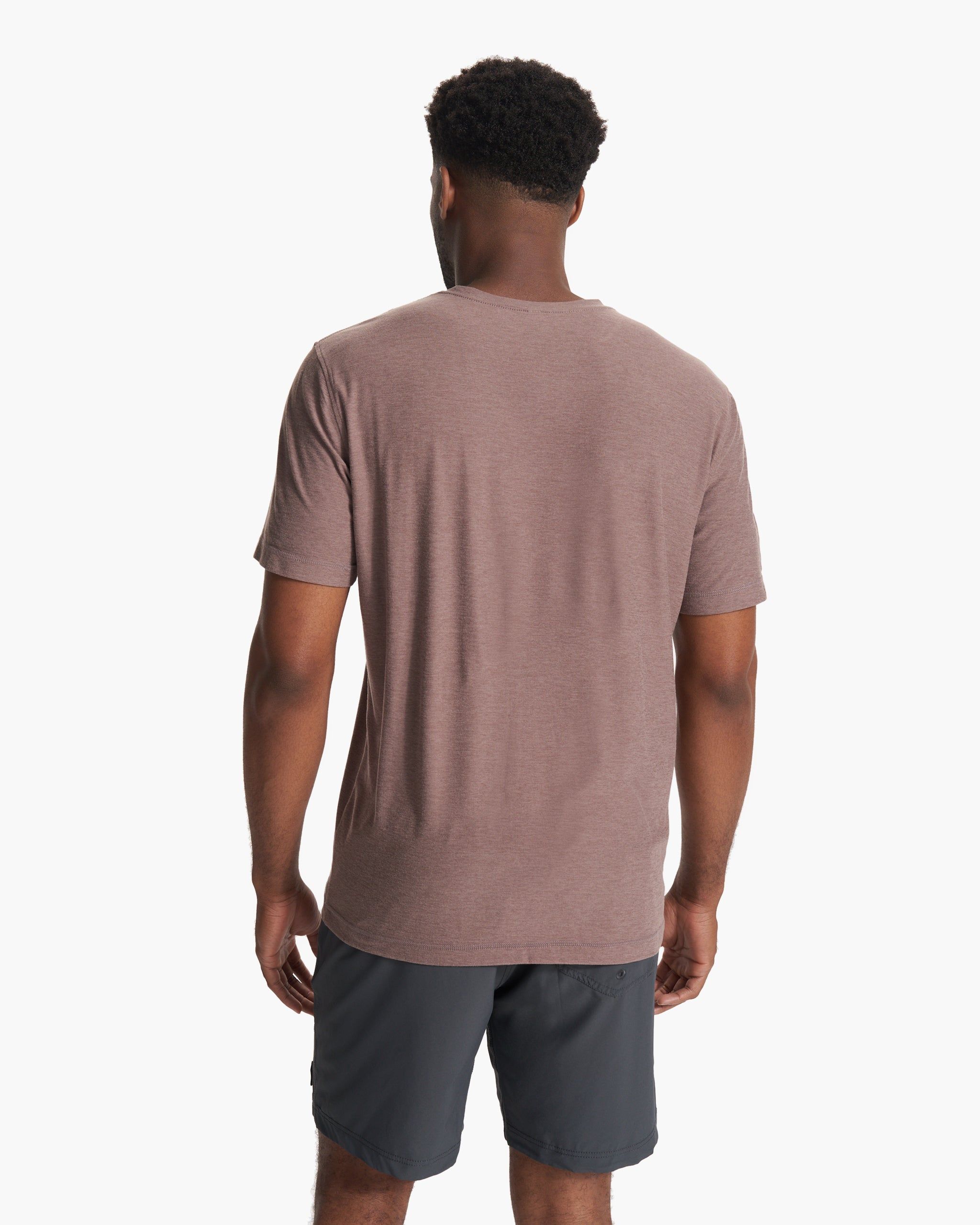Strato Tech Tee | Hazel Heather sold by Vuori product image thumbnail 4