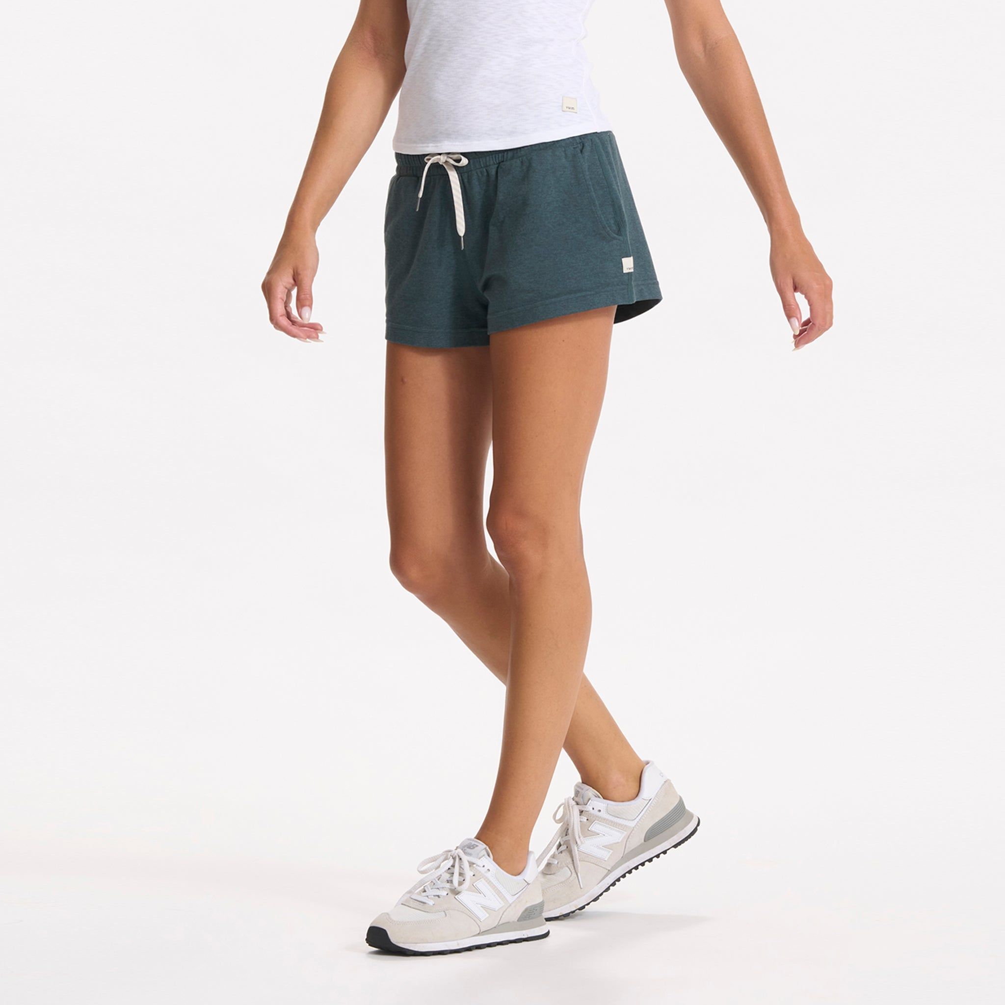 Halo Performance Short | Stone Heather sold by Vuori