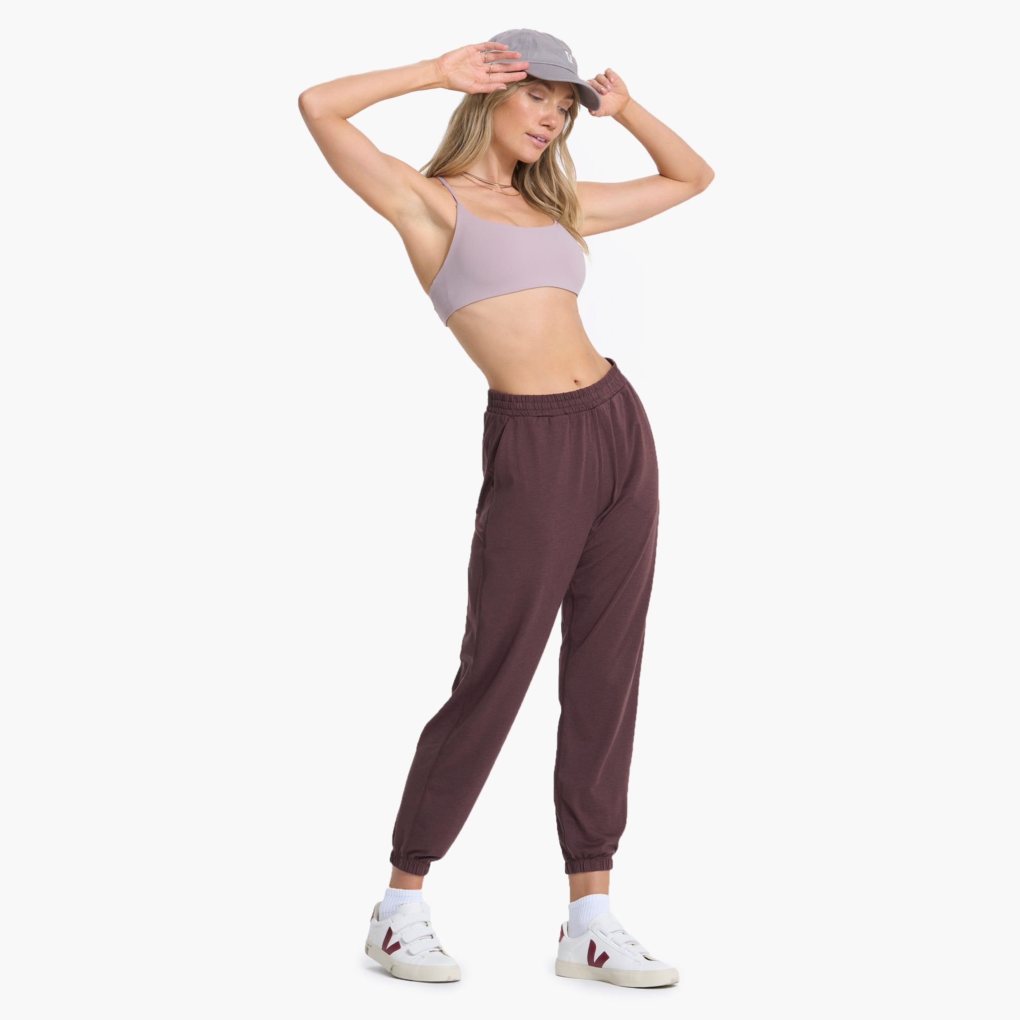 Tempo Bra | Umber sold by Vuori product image thumbnail 4