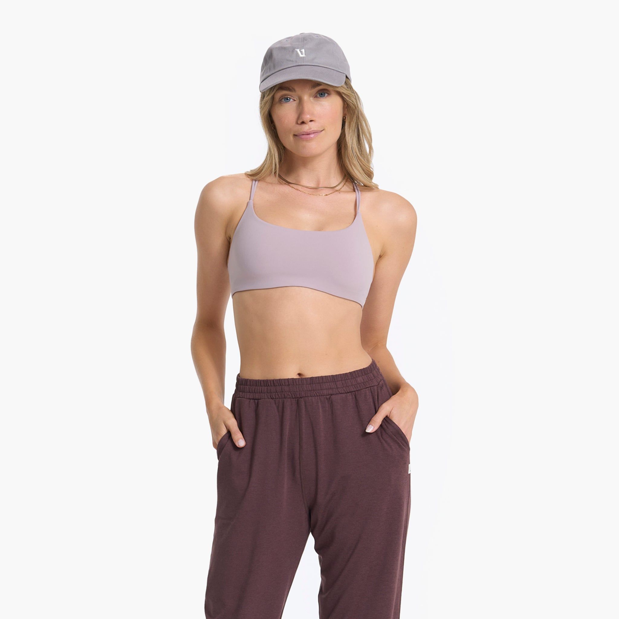 Tempo Bra | Umber sold by Vuori product image thumbnail 2