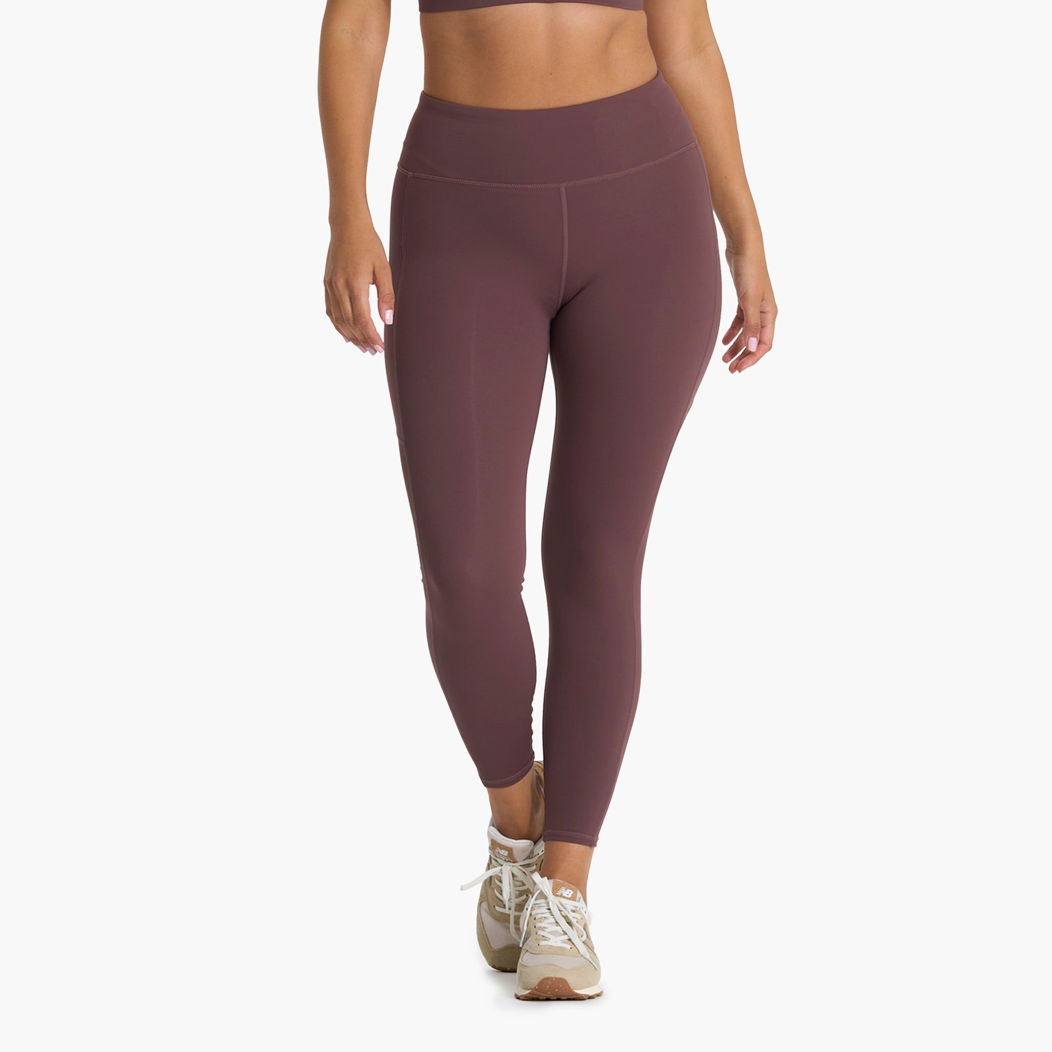 Stride Legging | Chestnut sold by Vuori product image thumbnail 2
