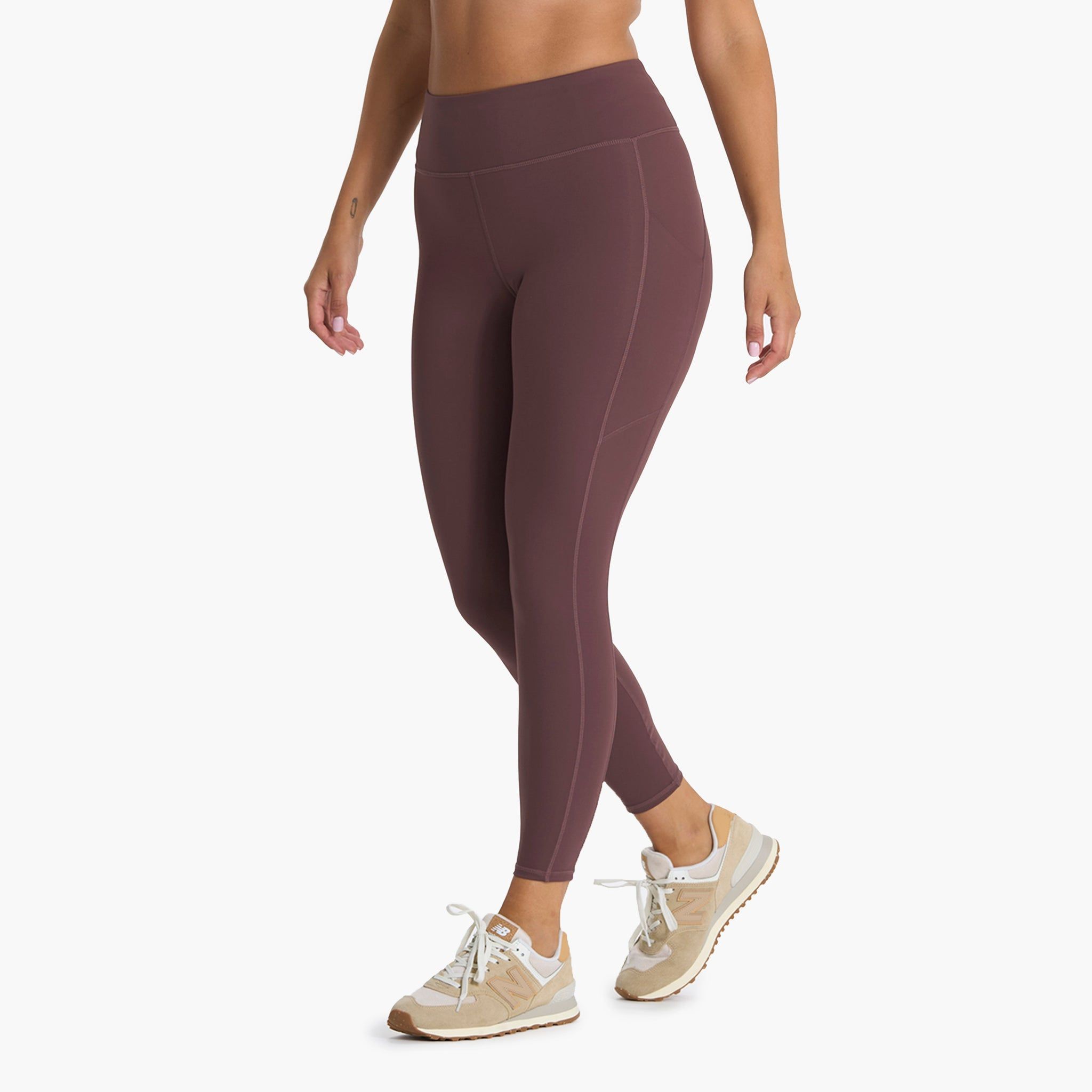 Stride Legging | Chestnut sold by Vuori product image thumbnail 3
