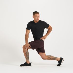 Ponto Short | Oxblood Heather sold by Vuori