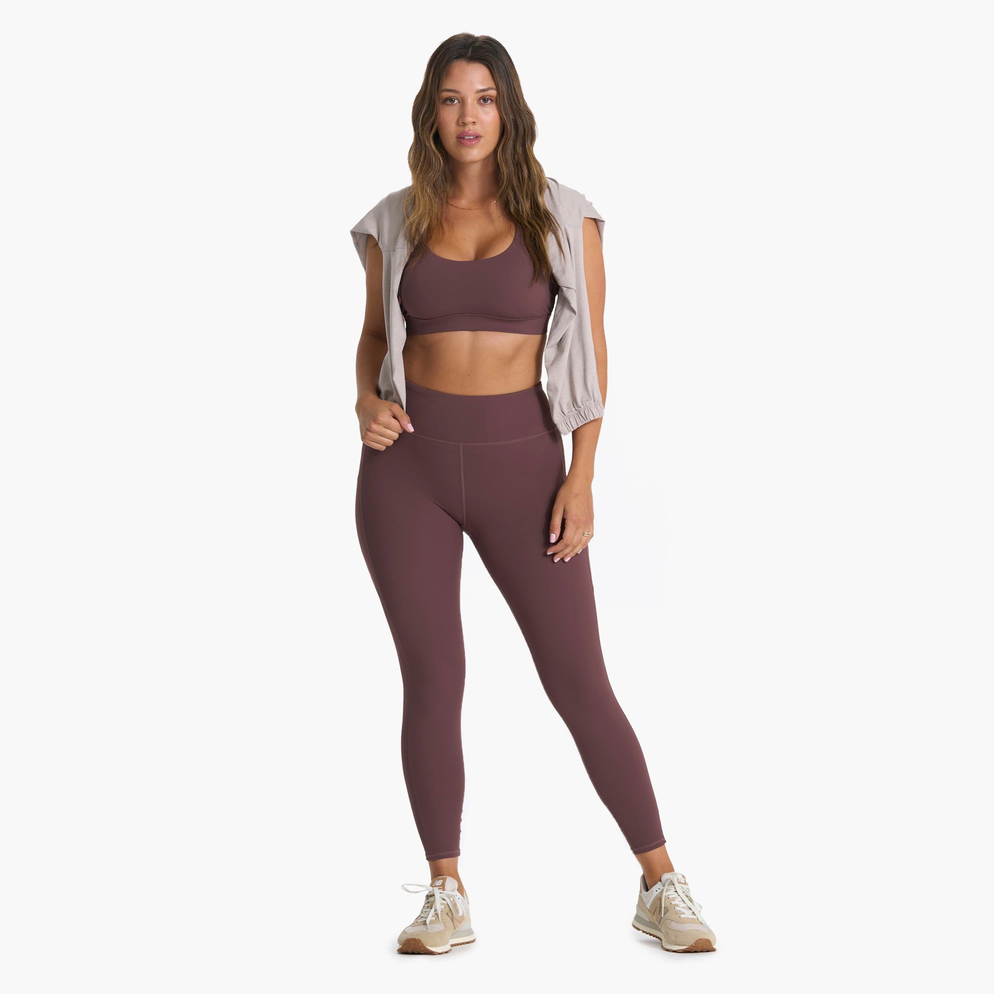 Stride Legging | Chestnut sold by Vuori product image thumbnail 4