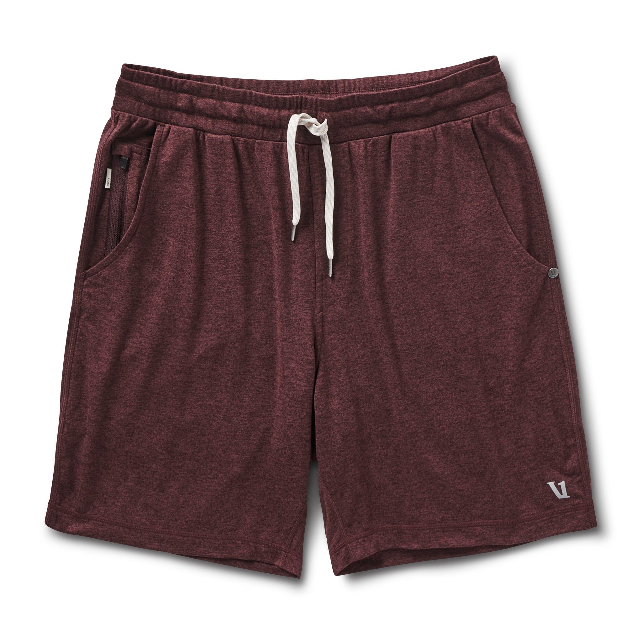 Ponto Short | Oxblood Heather sold by Vuori
