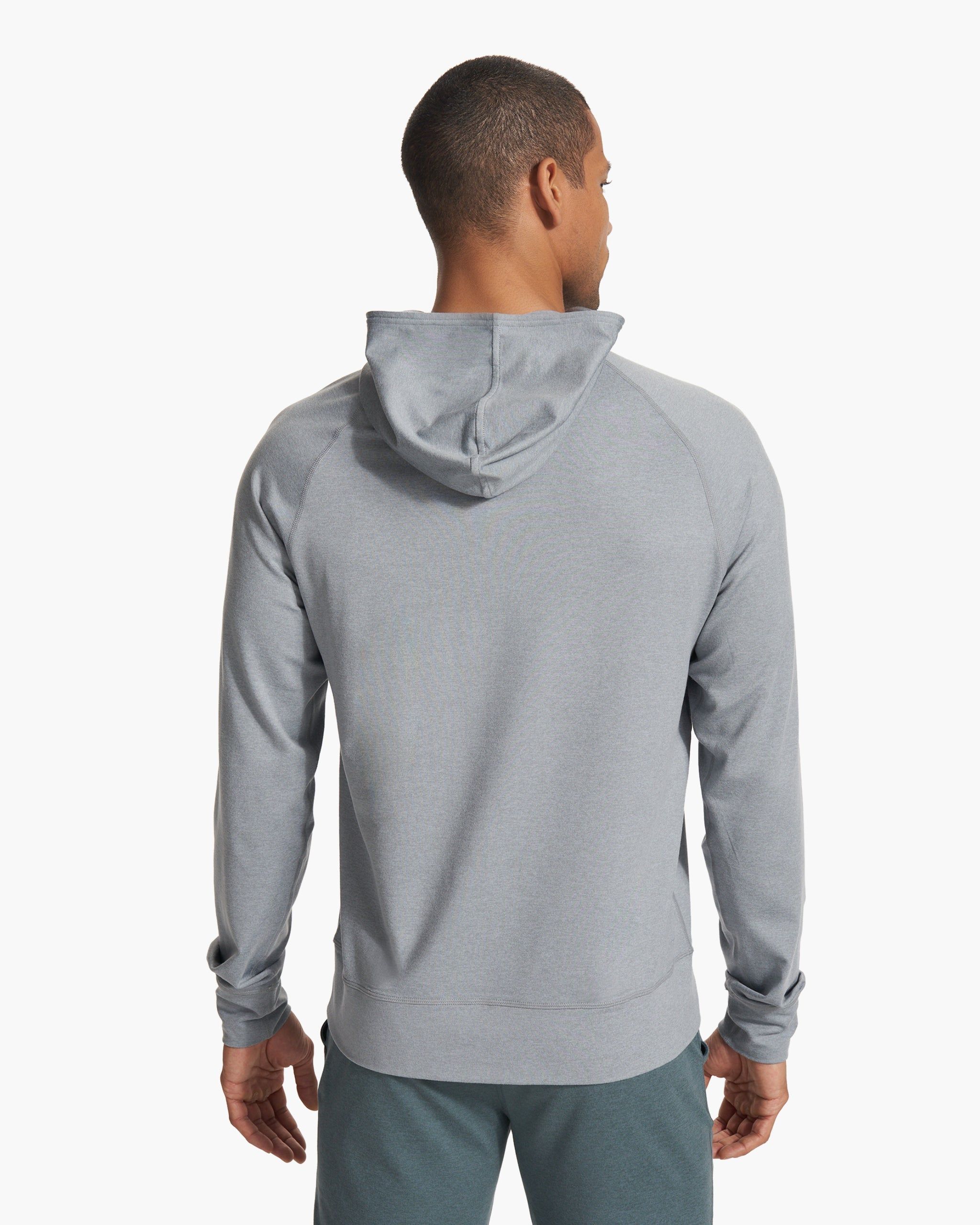 Ponto Performance Half Zip Hoodie | Steel Heather sold by Vuori product image thumbnail 4