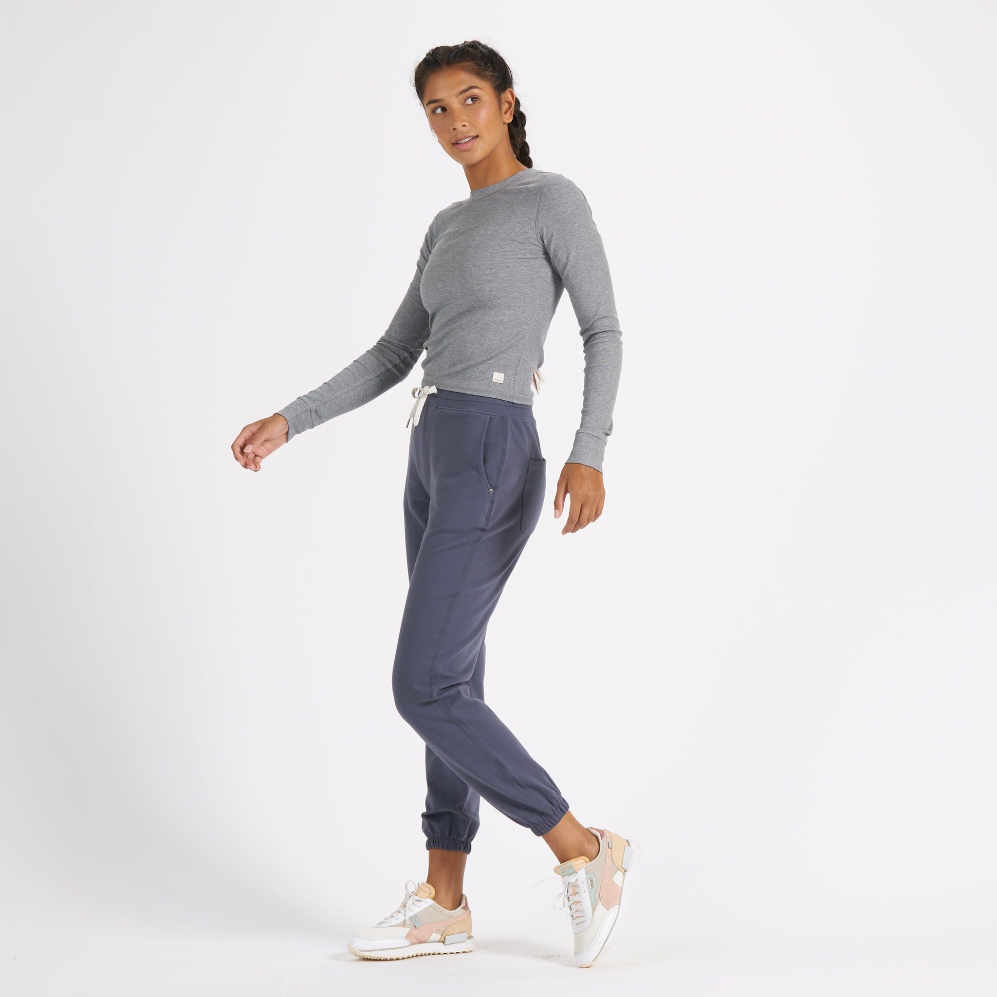 Laguna Lounge Pant 2.0 | Azure sold by Vuori product image thumbnail 4