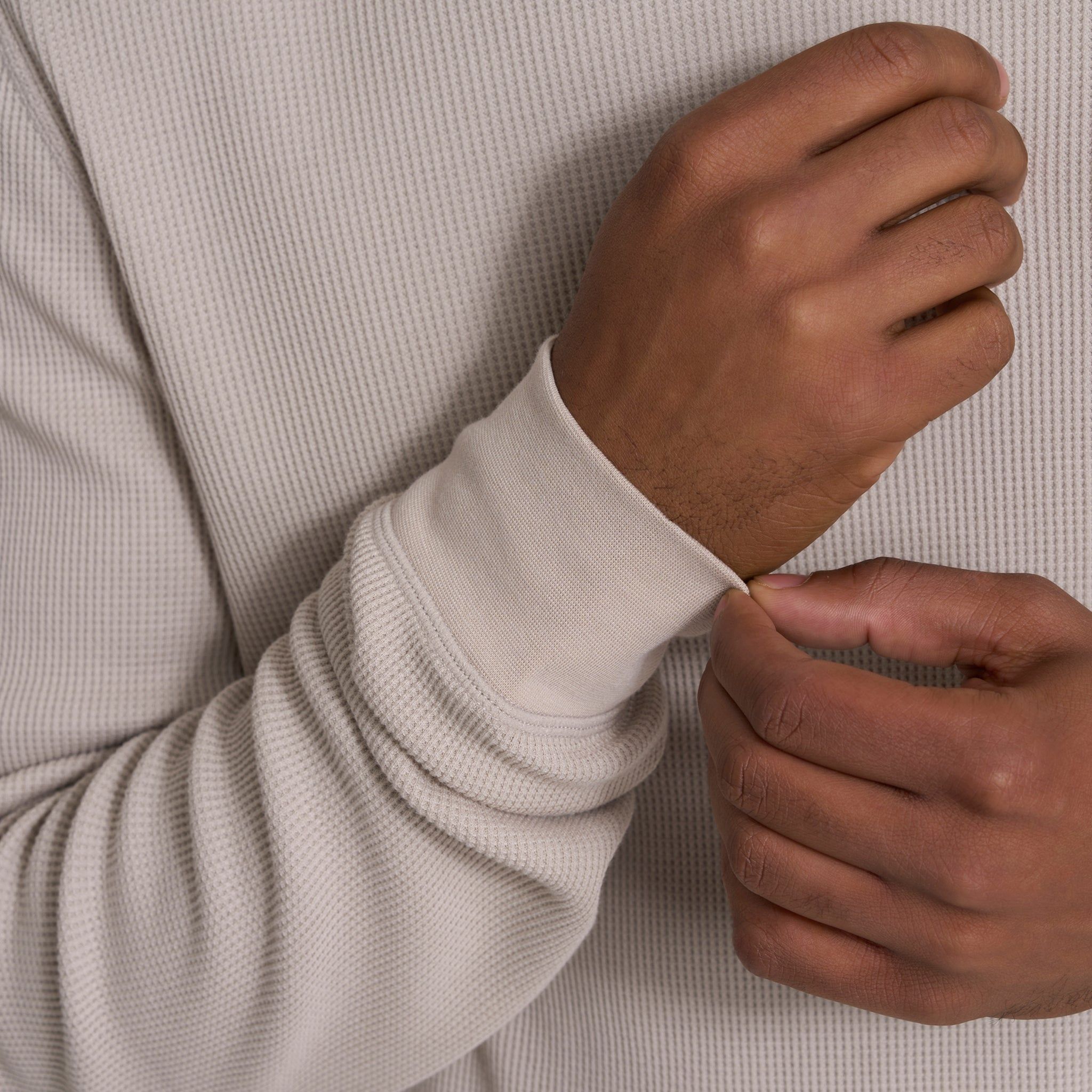 Waffle Hoodie | Dark Salt sold by Vuori product image thumbnail 7