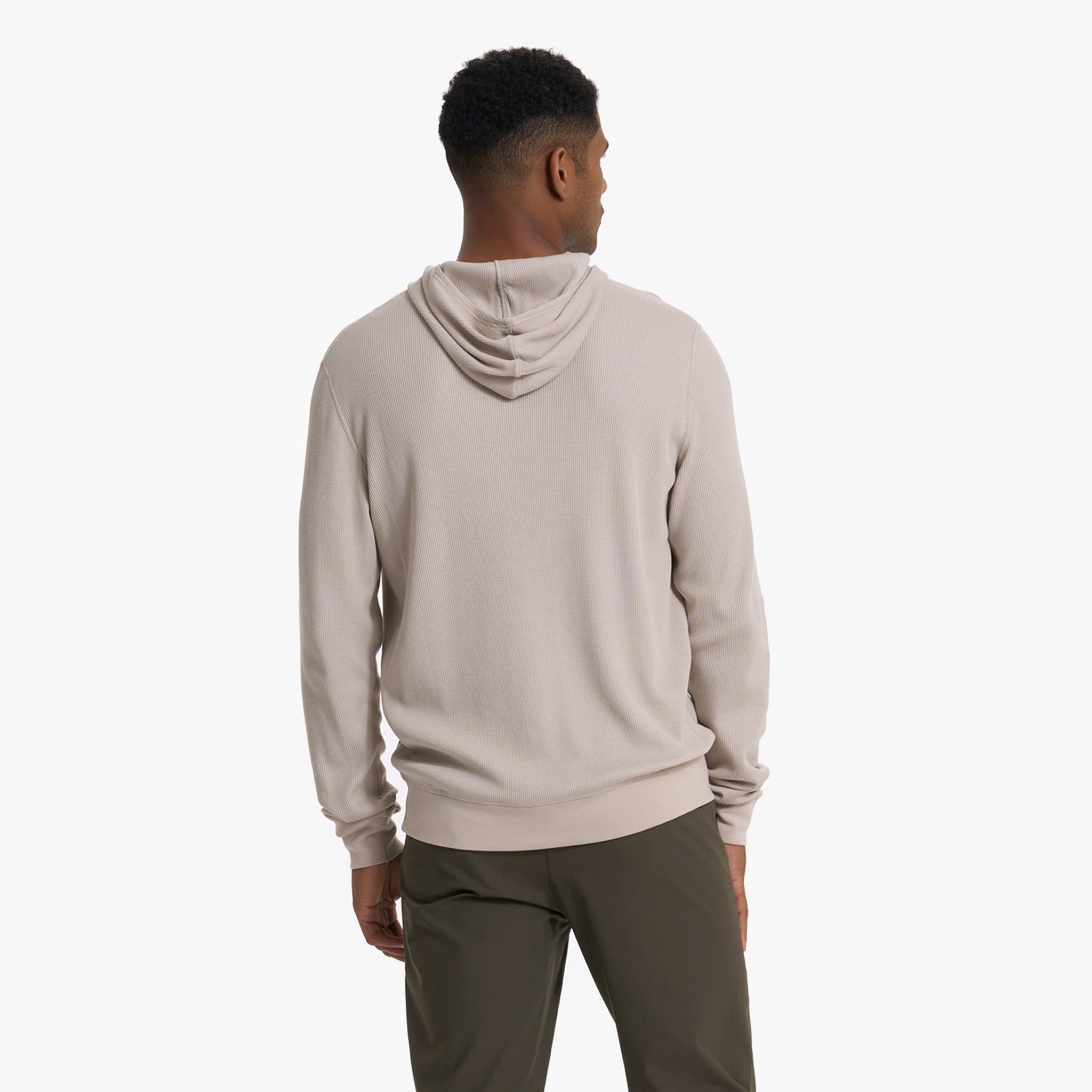 Waffle Hoodie | Dark Salt sold by Vuori product image thumbnail 4