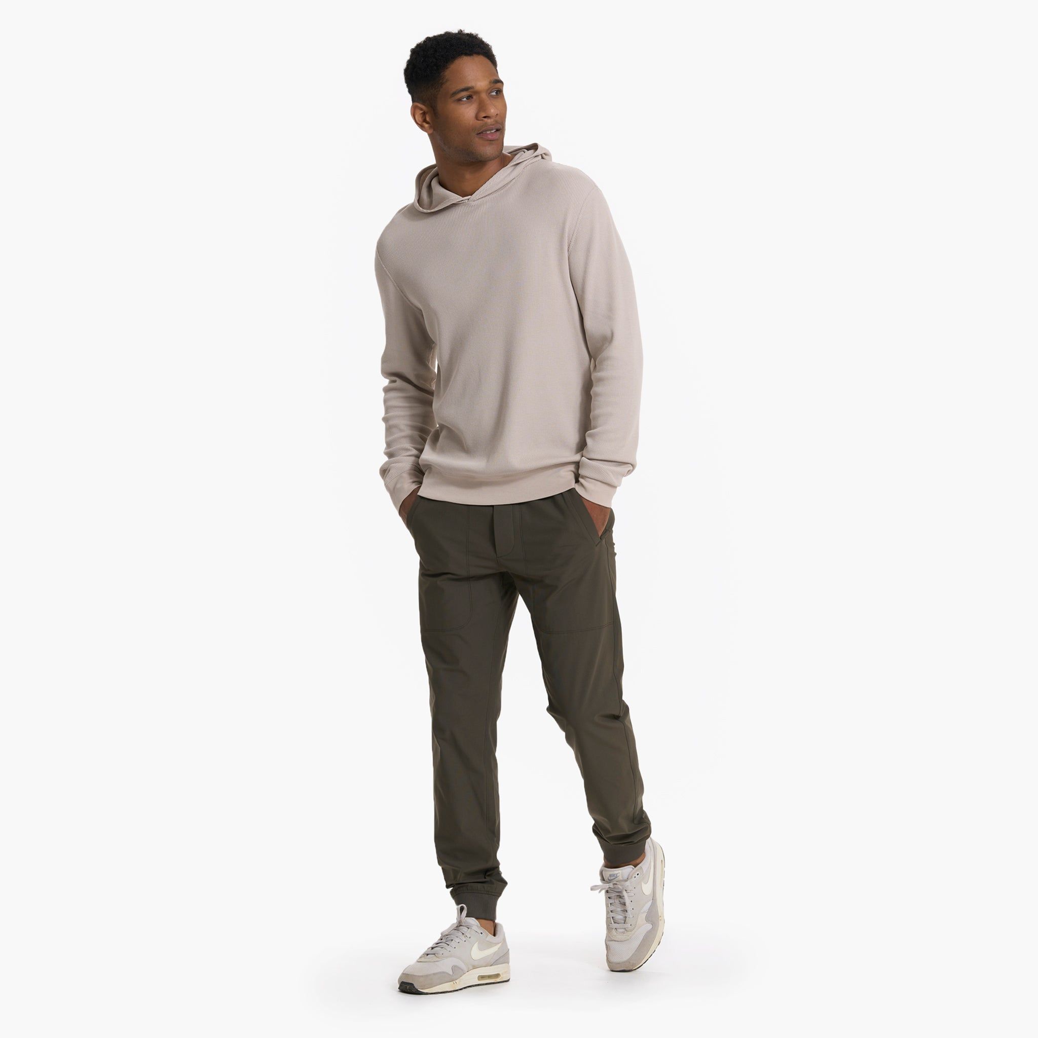 Waffle Hoodie | Dark Salt sold by Vuori product image thumbnail 5