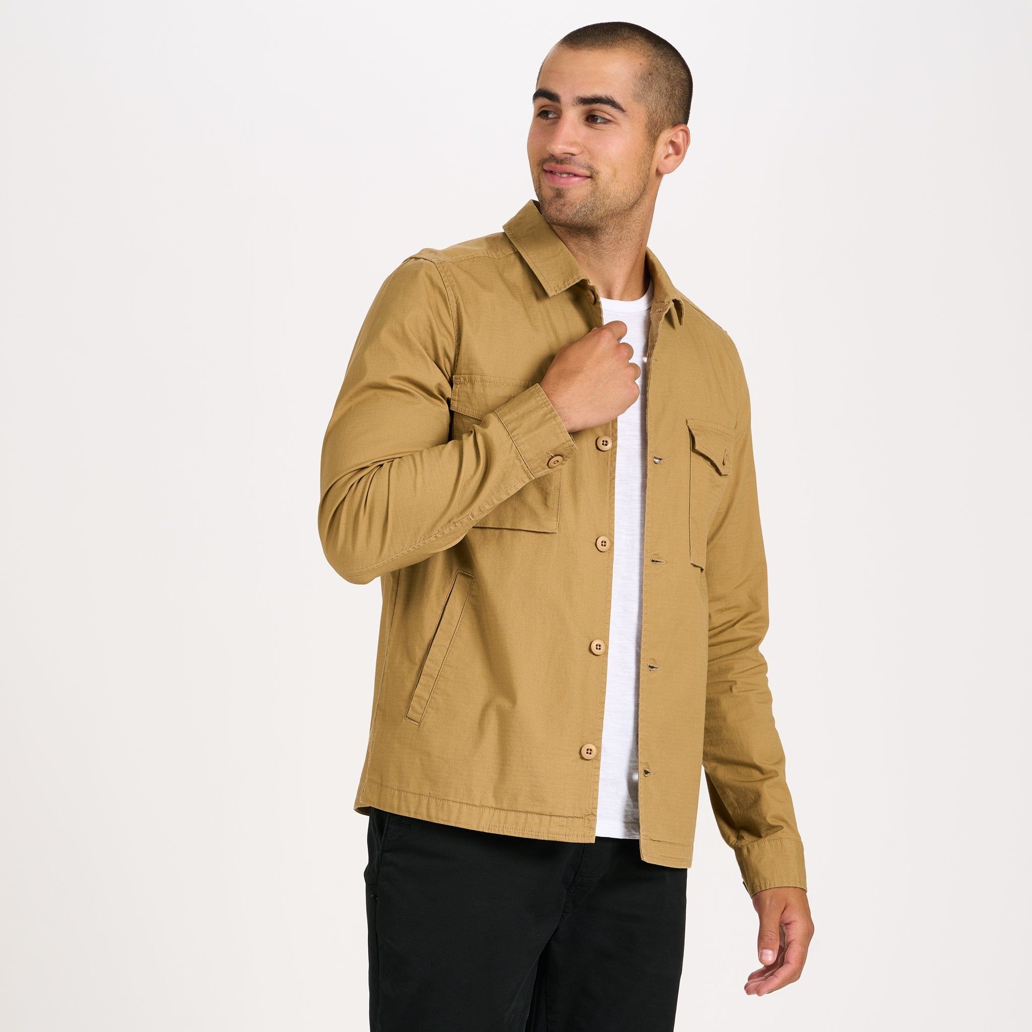 Ripstop Jacket | Wheat sold by Vuori product image thumbnail 2