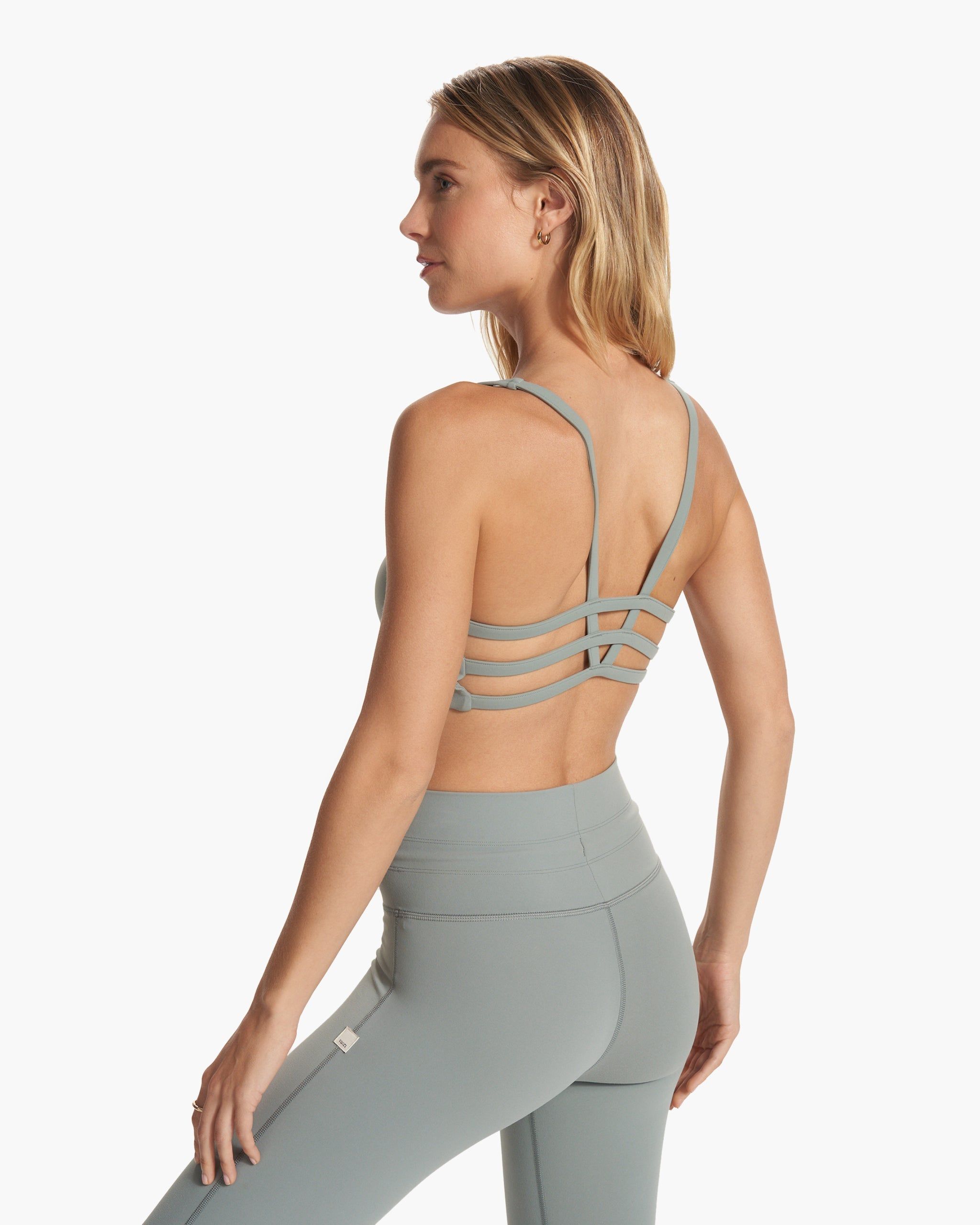 Yosemite Bra | Fern sold by Vuori product image thumbnail 3