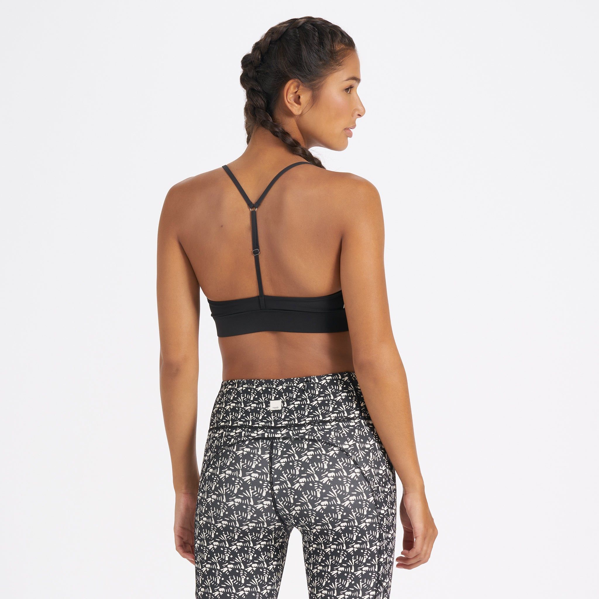 Oasis Bra | Black sold by Vuori product image thumbnail 3