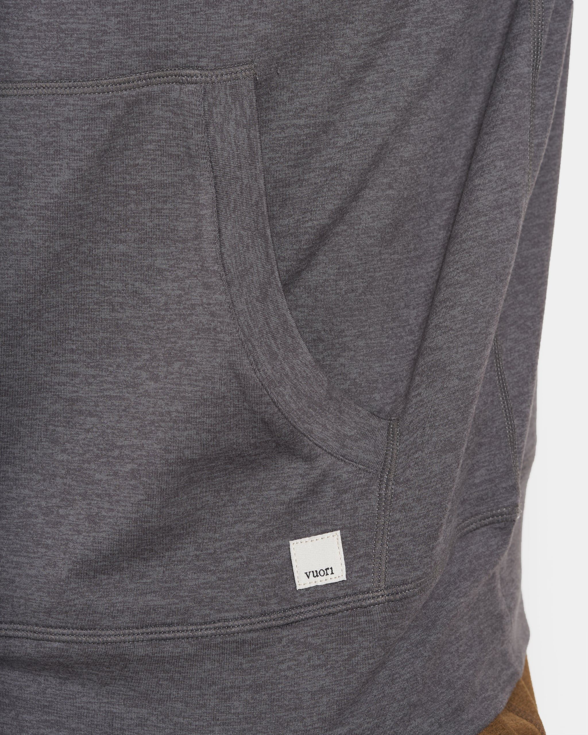 Ponto Performance Half Zip Hoodie | Smoke Heather sold by Vuori product image thumbnail 5