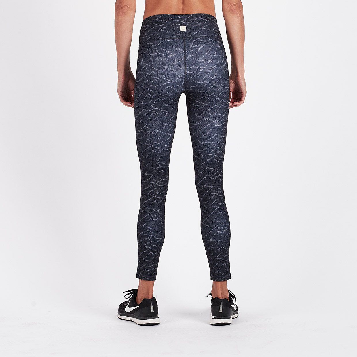 Vibes Mid Rise Legging | Charcoal Wave sold by Vuori product image thumbnail 3