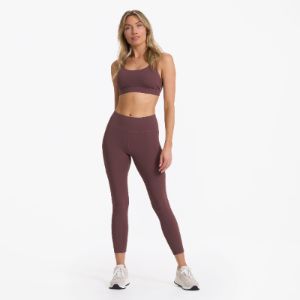Stride Bra | Chestnut sold by Vuori