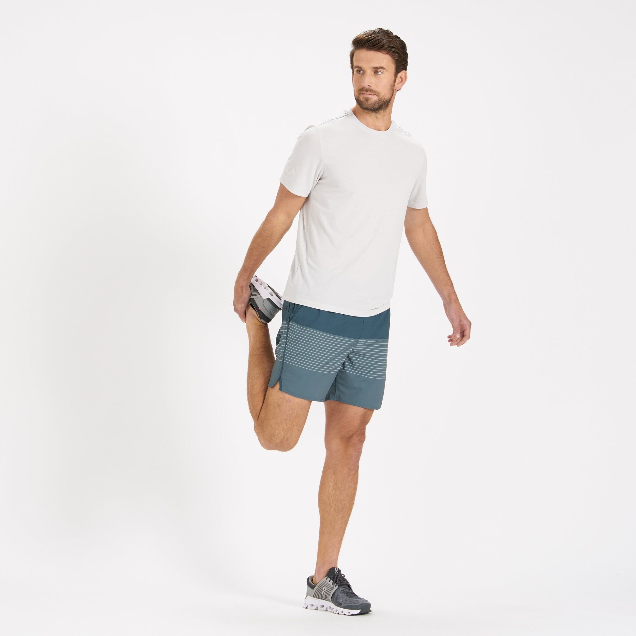 Trail Short | Beryl Stripe sold by Vuori product image thumbnail 6
