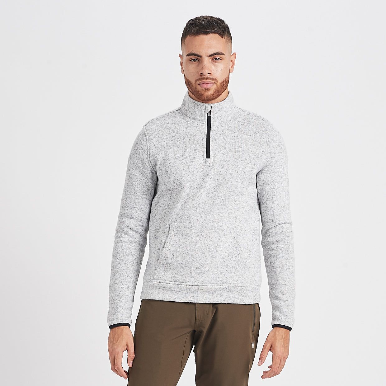 Durango Half Zip | Heather Grey sold by Vuori product image thumbnail 3