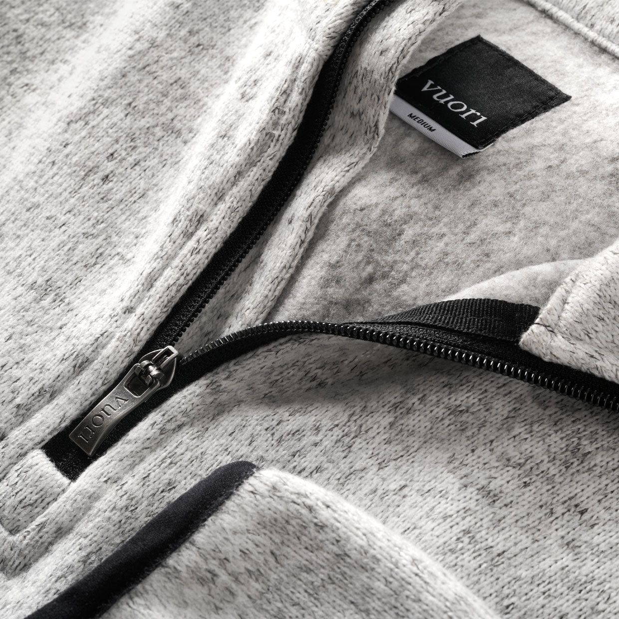 Durango Half Zip | Heather Grey sold by Vuori product image thumbnail 2