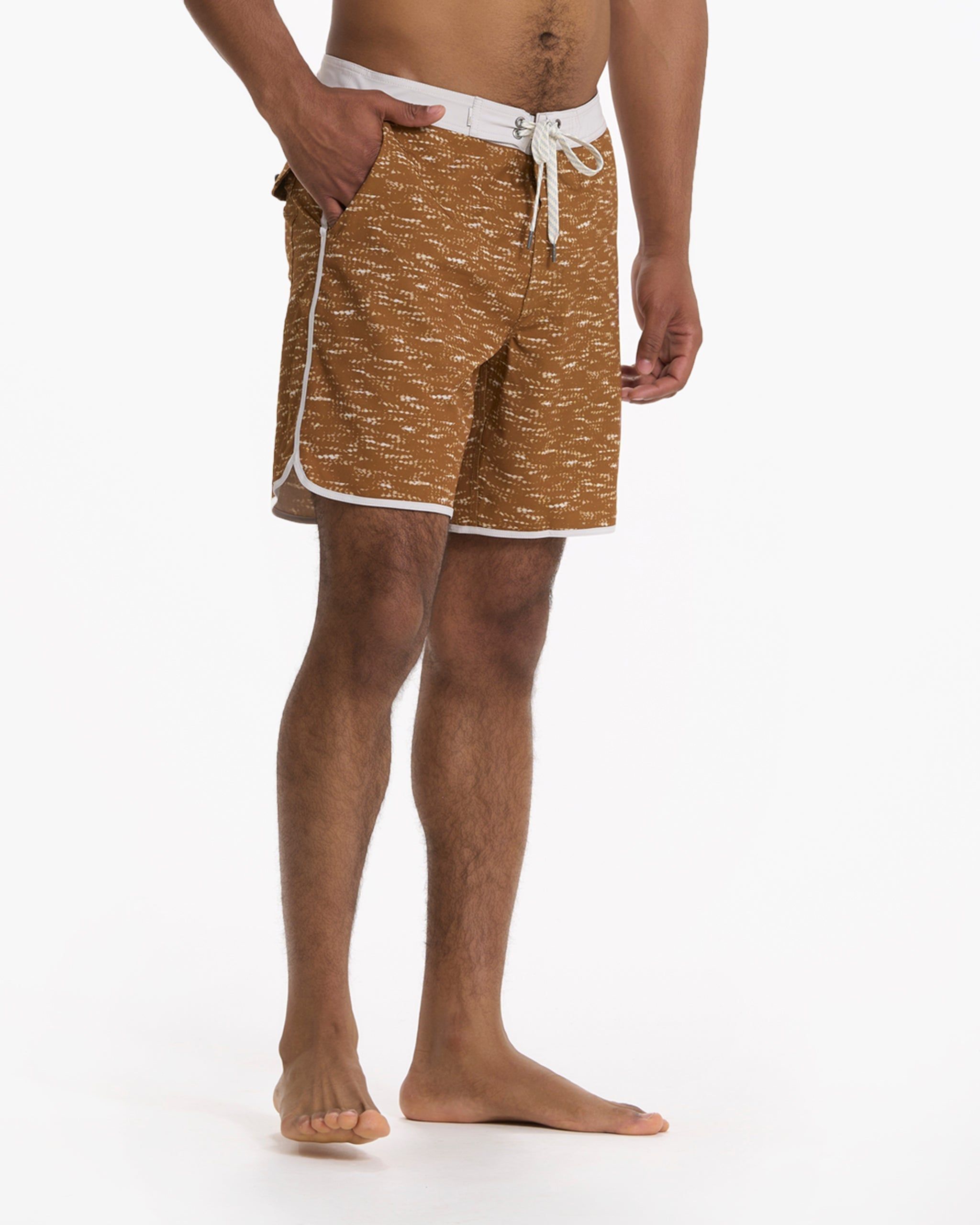 Cruise Boardshort | Caramel Slub sold by Vuori product image thumbnail 2