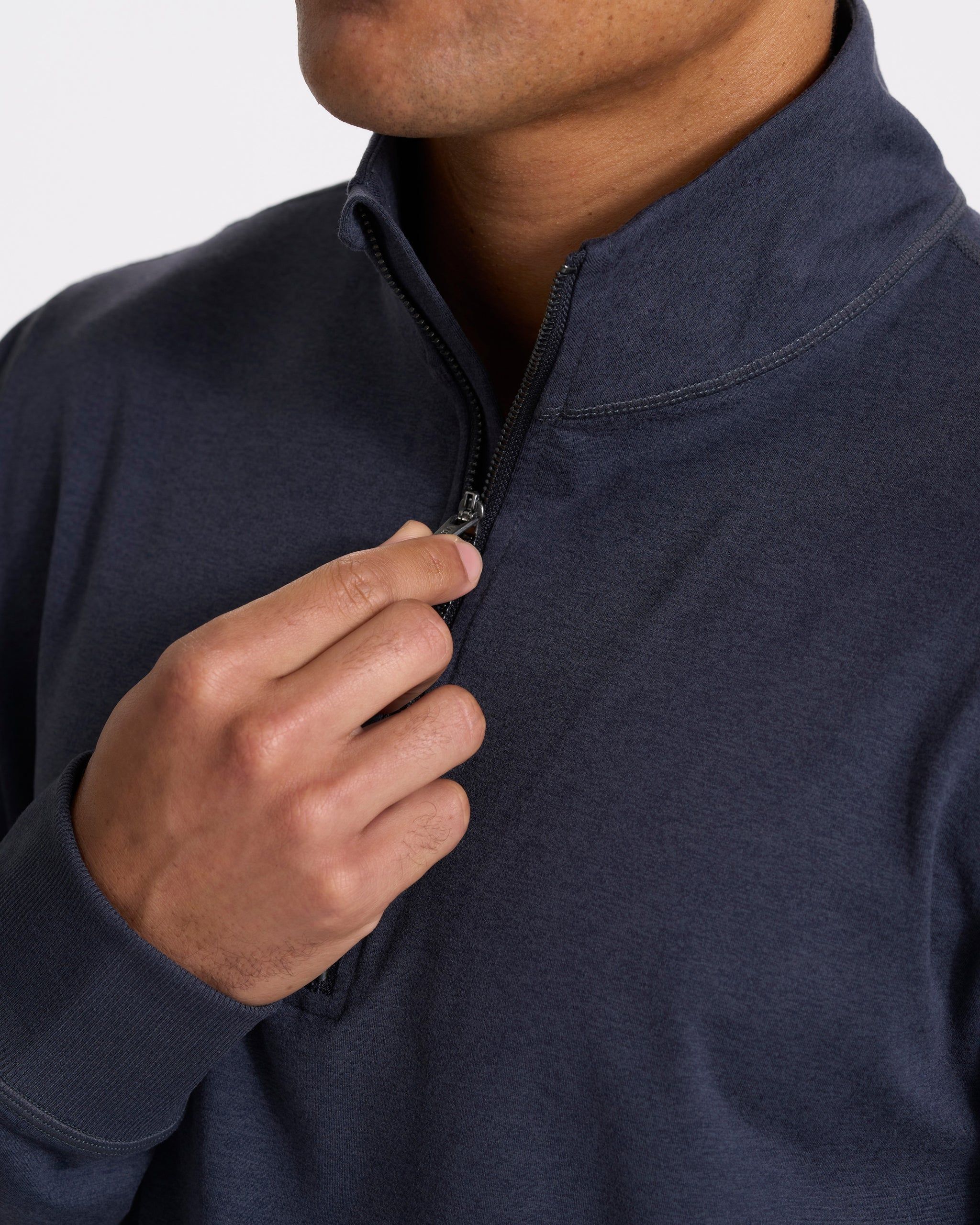 Coronado Half Zip | Midnight Heather sold by Vuori product image thumbnail 3