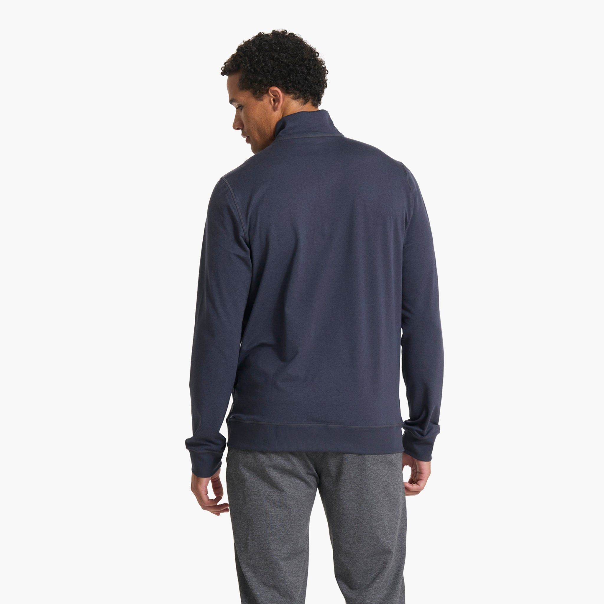 Coronado Half Zip | Midnight Heather sold by Vuori product image thumbnail 4
